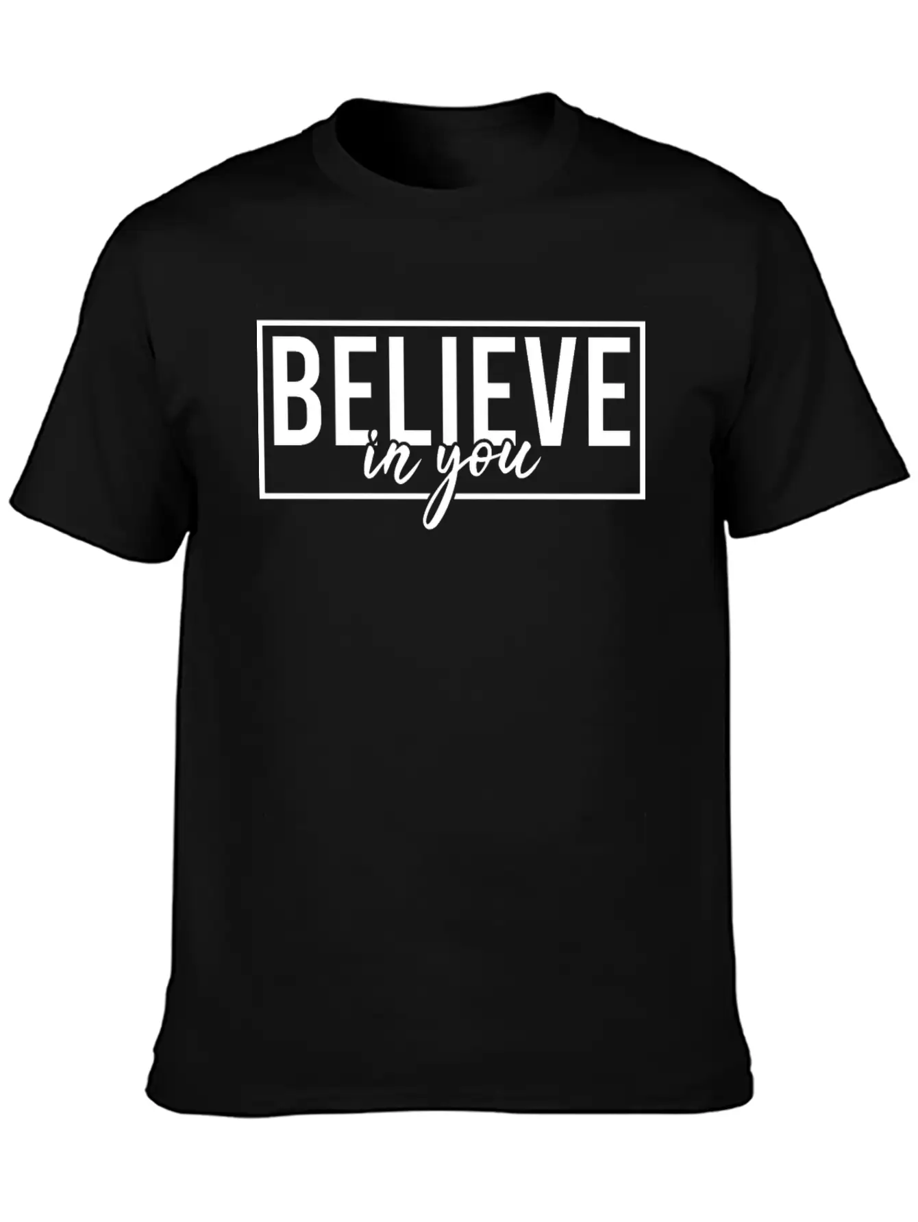 Be You! Self Confidence, Think Positiv! Motivation Classic Fit Graphic Tee For Daily Comfort – Unisex Cotton Shirt