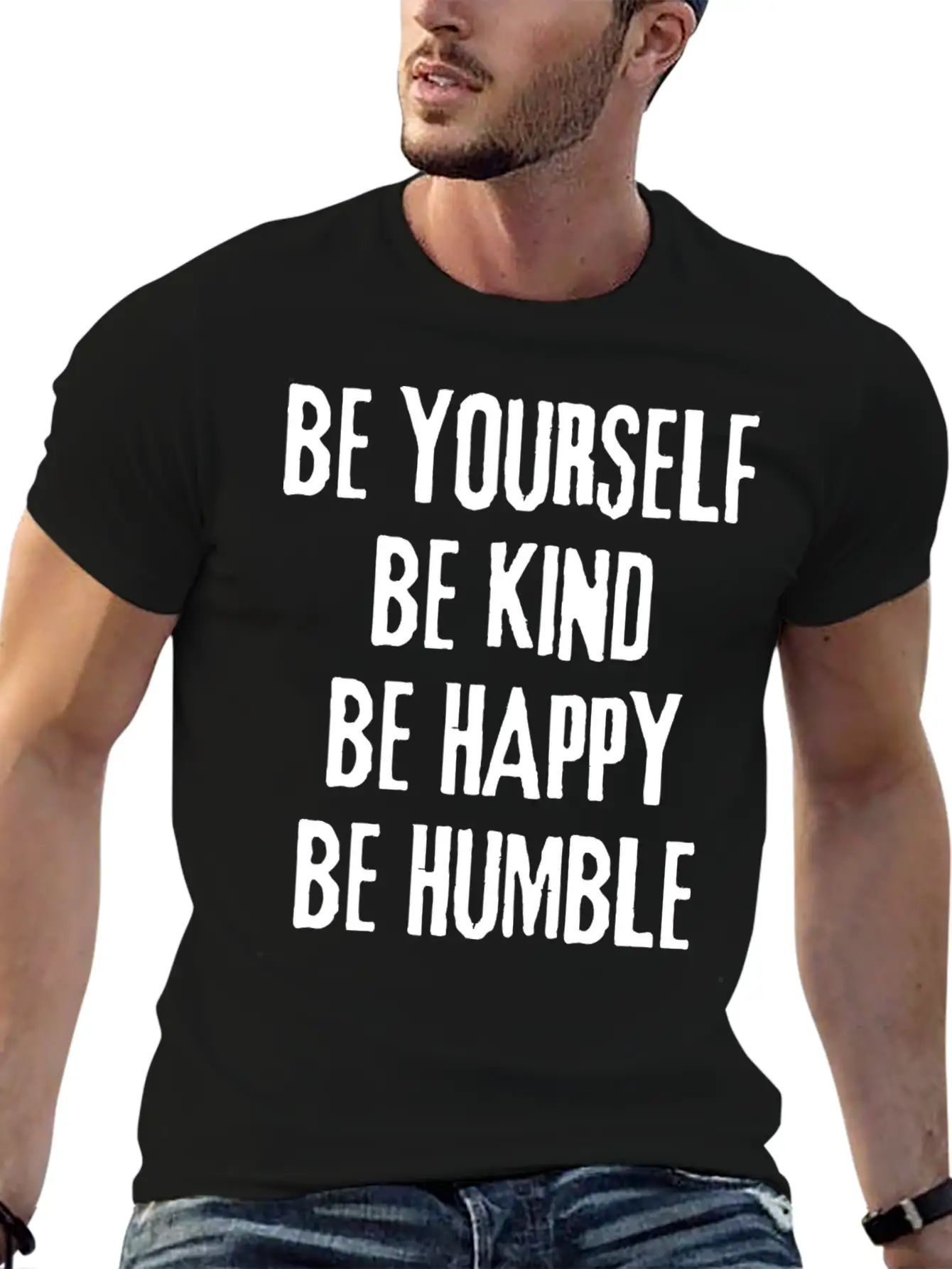 Be Yourself Essential Cotton Tee For Daily Outfits – Unisex Style