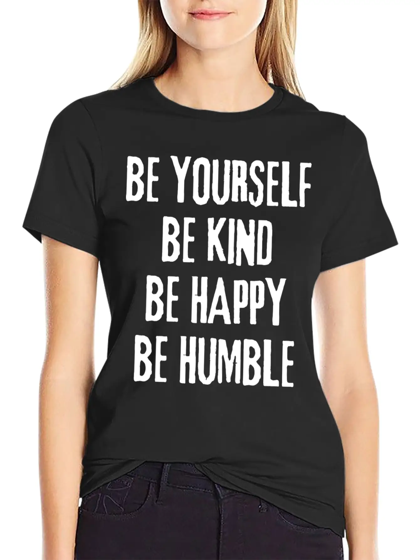 Be Yourself Essential Cotton Tee For Daily Outfits – Unisex Style