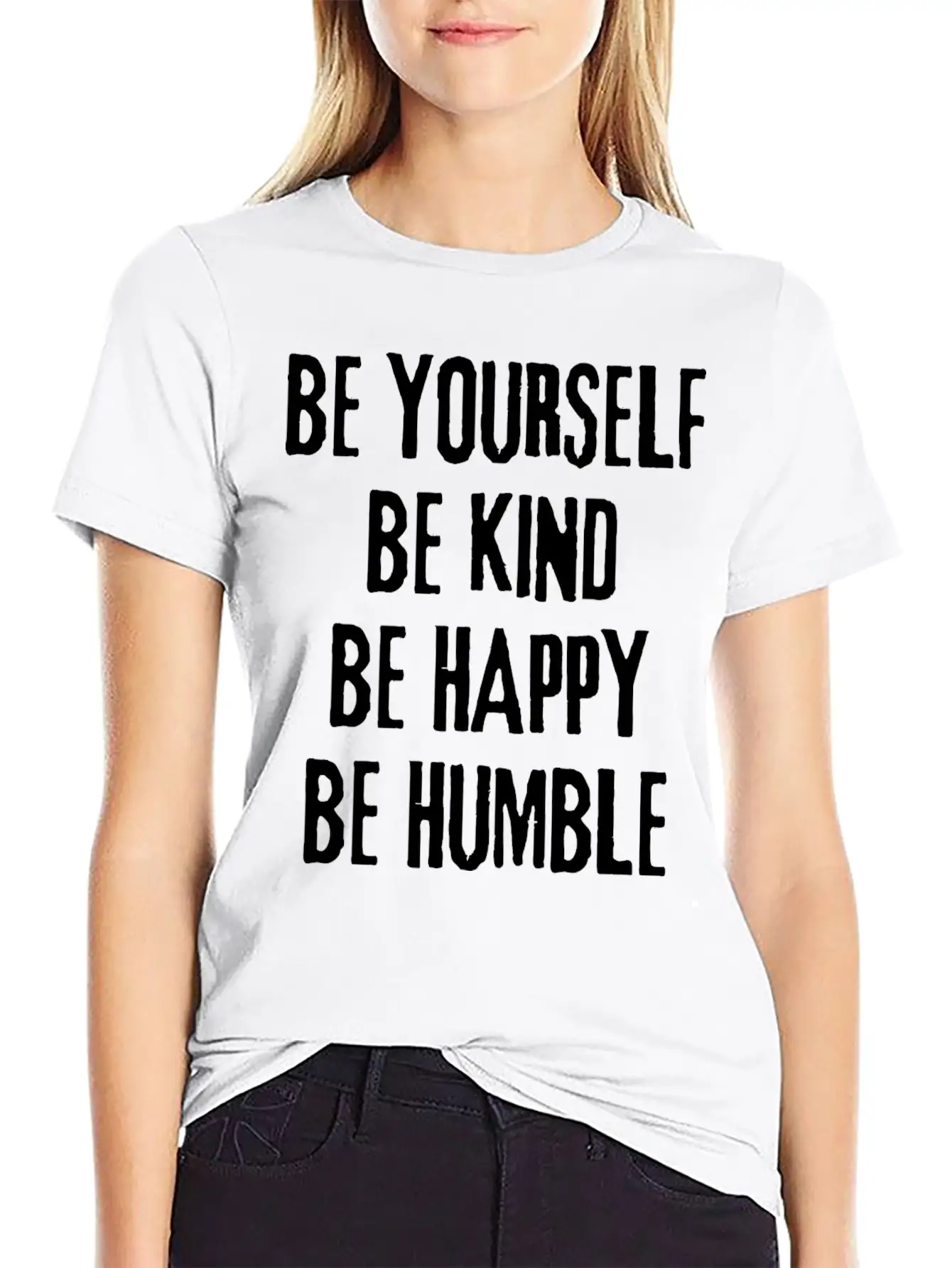 Be Yourself Essential Cotton Tee For Daily Outfits – Unisex Style