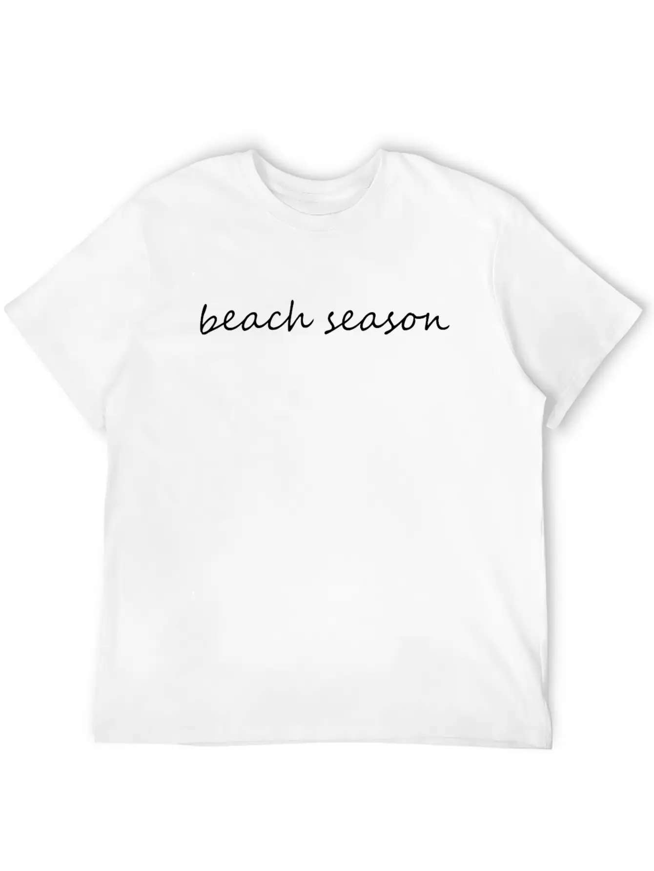 Beach Season Unisex Casual T-Shirt – Clean Design For Daily Comfort
