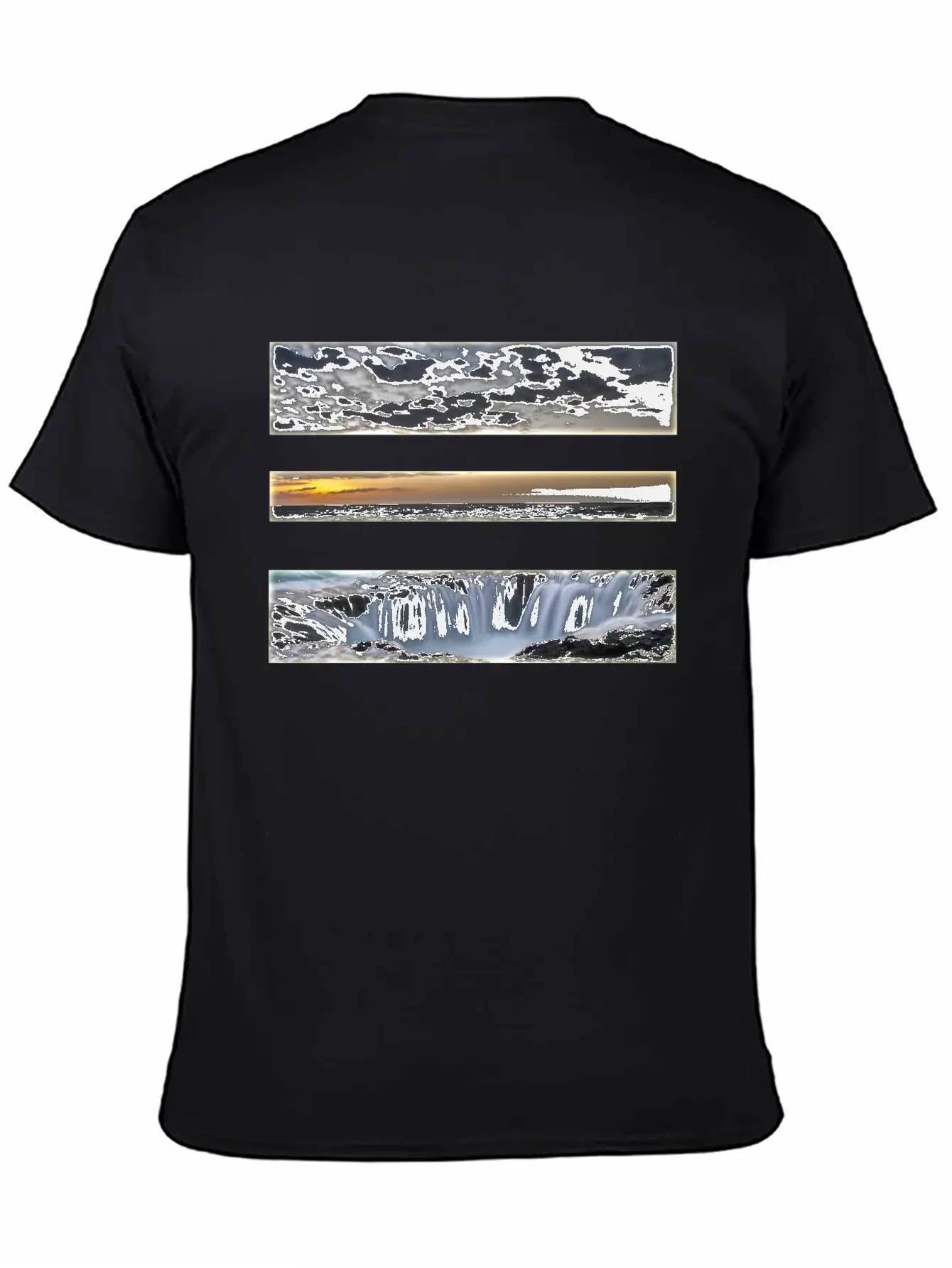 Beach Water Sand Unisex Casual T-Shirt – Clean Design For Daily Comfort
