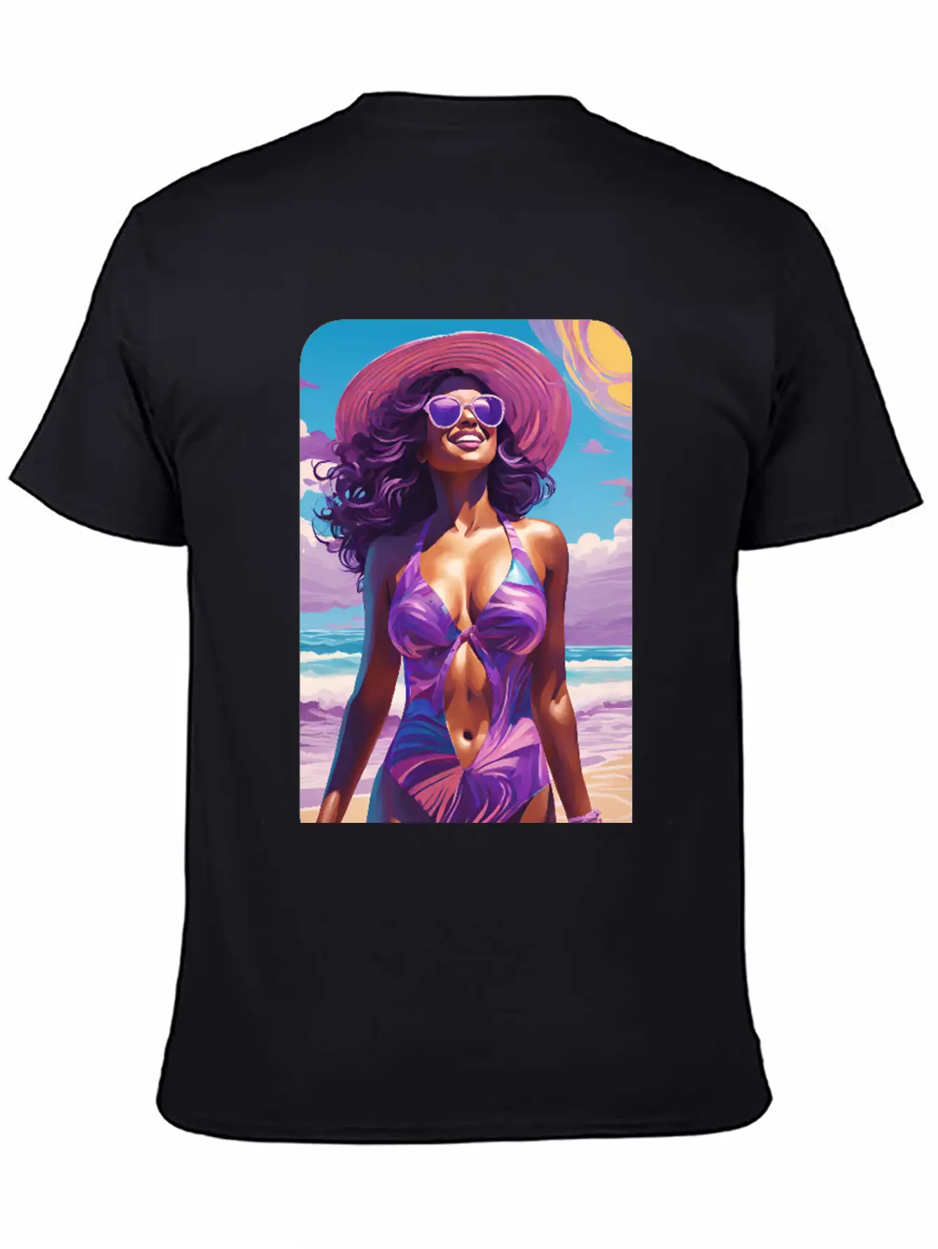 Beachy Breeze Modern Fit Casual T-Shirt – Clean And Versatile Design
