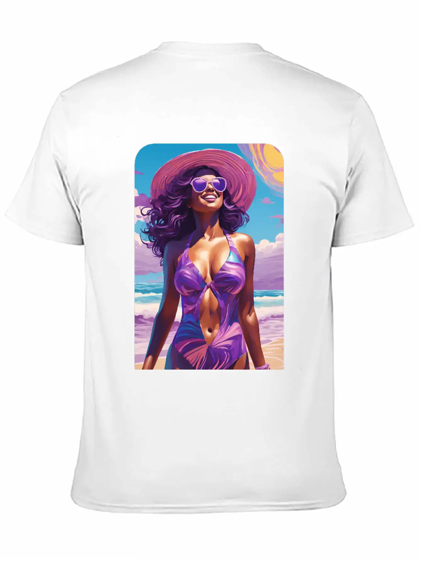 Beachy Breeze Modern Fit Casual T-Shirt – Clean And Versatile Design