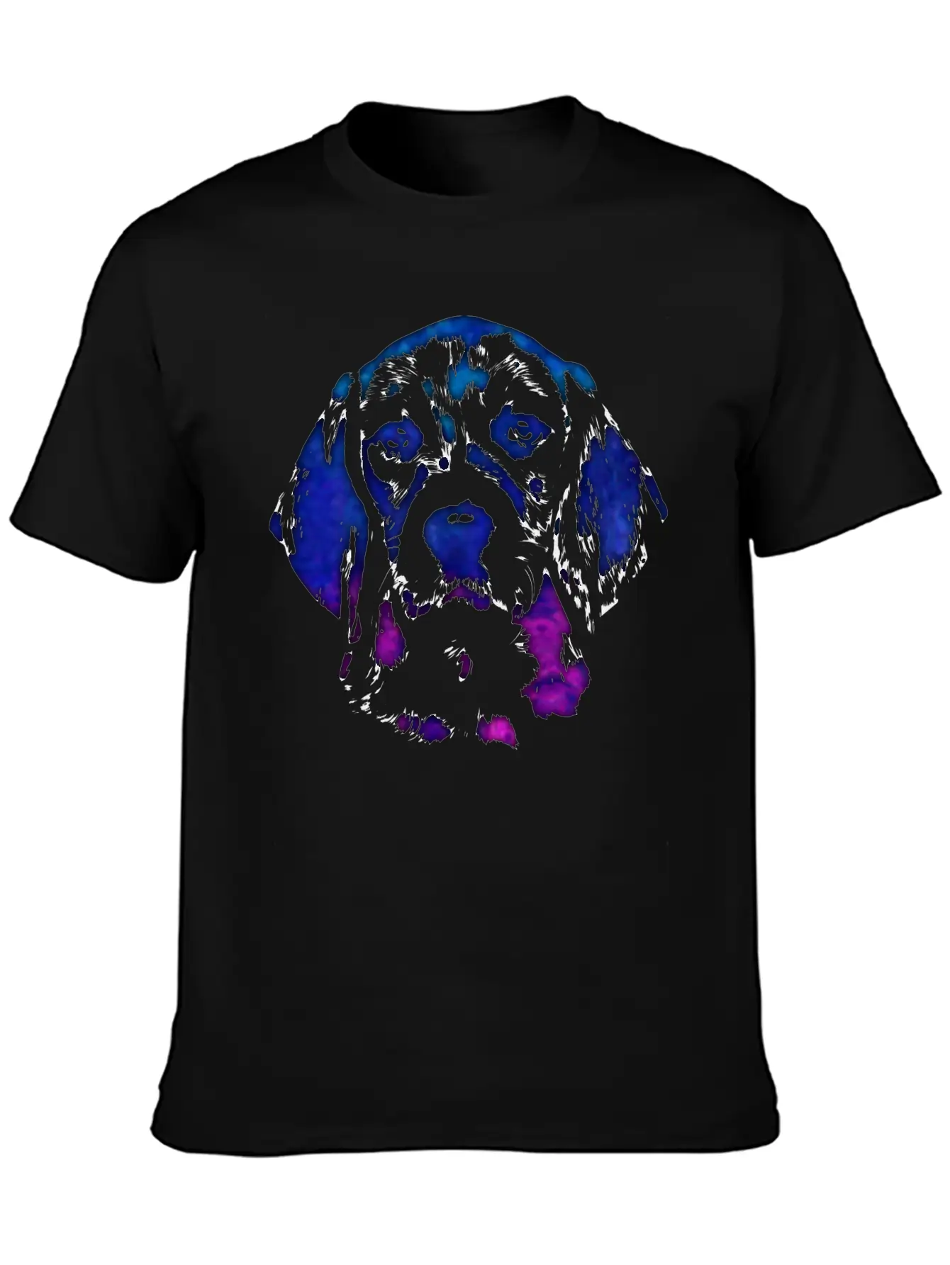 Beagle Dog Digital Art Lightweight Cotton T-Shirt – Daily Comfort Graphic Shirt