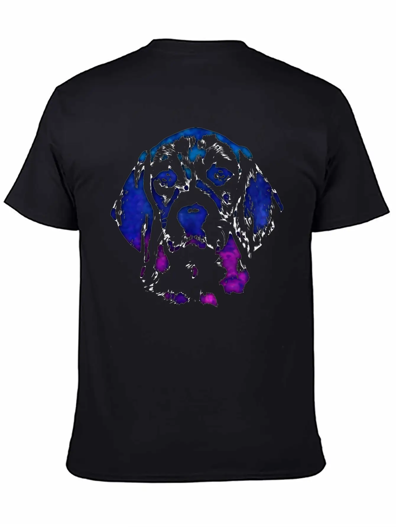 Beagle Dog Digital Art Lightweight Cotton T-Shirt – Daily Comfort Graphic Shirt