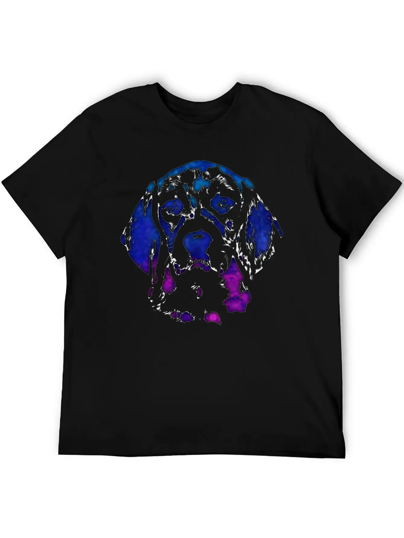 Beagle Dog Digital Art Lightweight Cotton T-Shirt – Daily Comfort Graphic Shirt