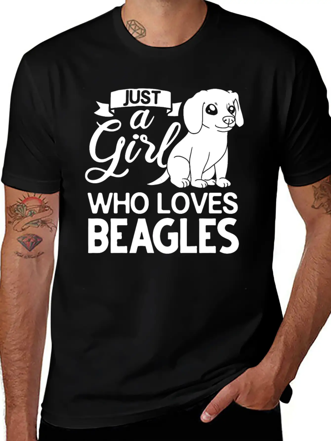Beagle Dog Puppies Owner Lover Classic Fit Graphic Tee For Daily Comfort – Unisex Cotton Shirt