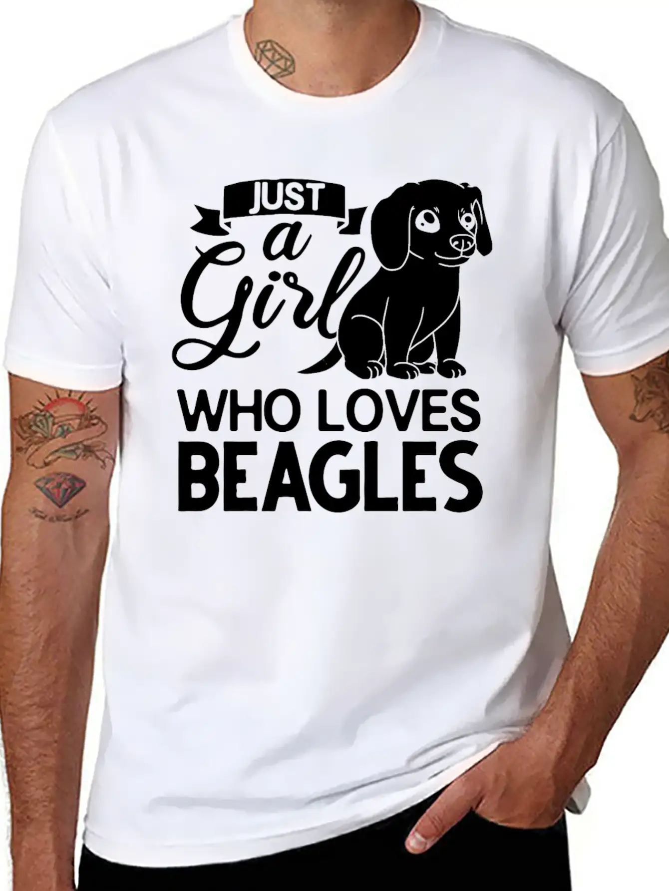 Beagle Dog Puppies Owner Lover Classic Fit Graphic Tee For Daily Comfort – Unisex Cotton Shirt