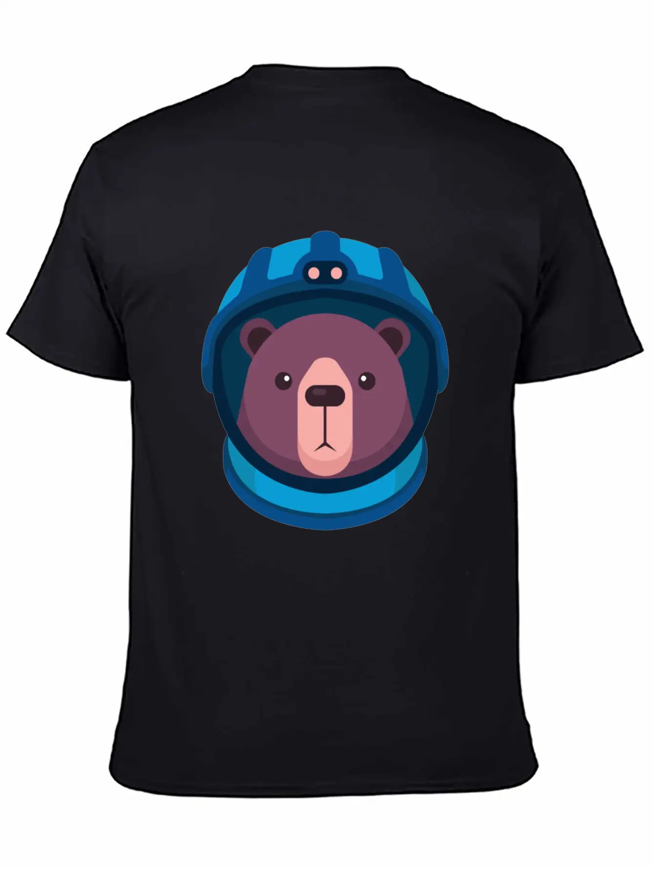 Bear Astronaut Space Space Gift Unisex Casual T-Shirt – Clean Design For Daily Comfort