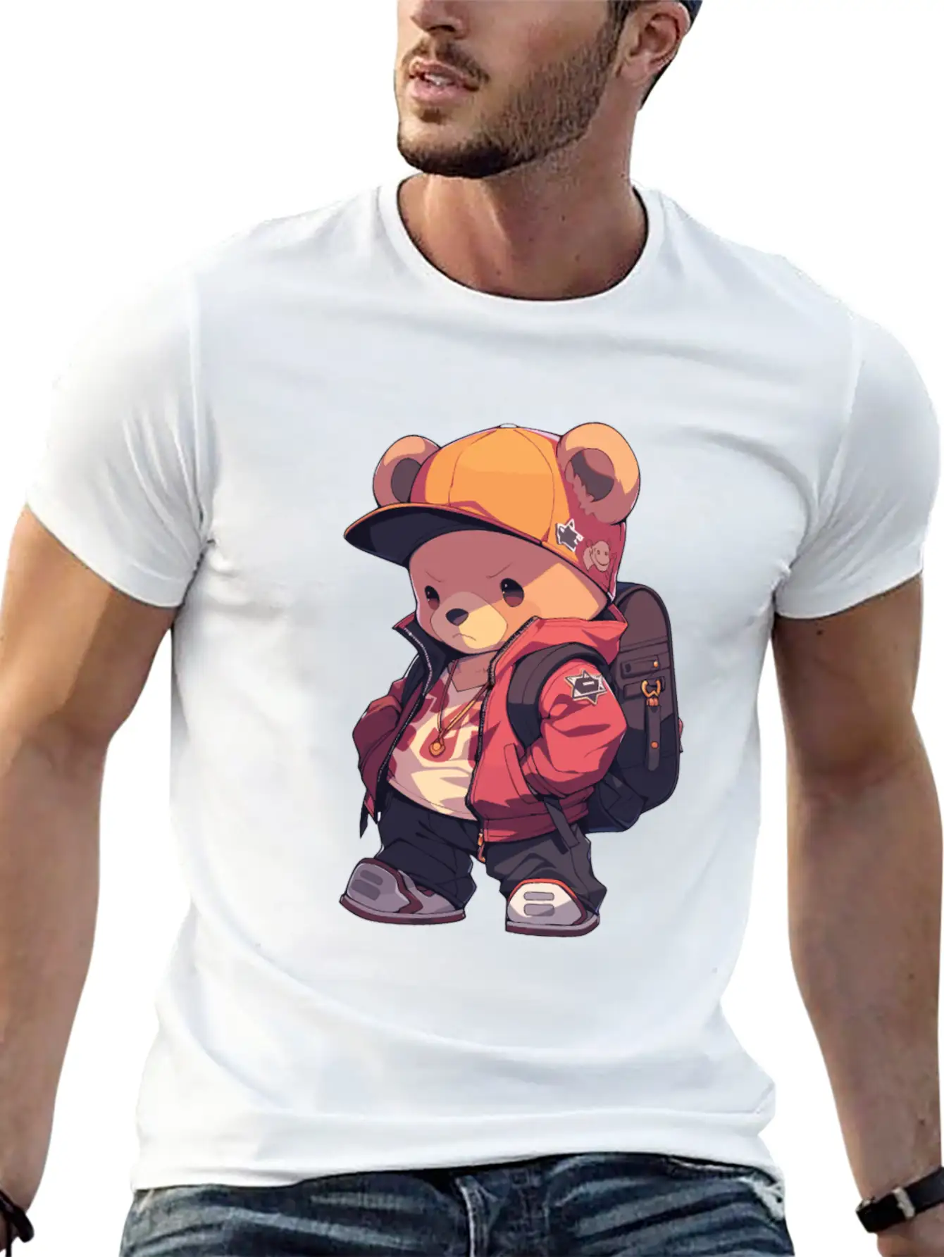 Bear Bear Brown Bear Bear Baby Bear Unisex Casual T-Shirt – Clean Design For Daily Comfort