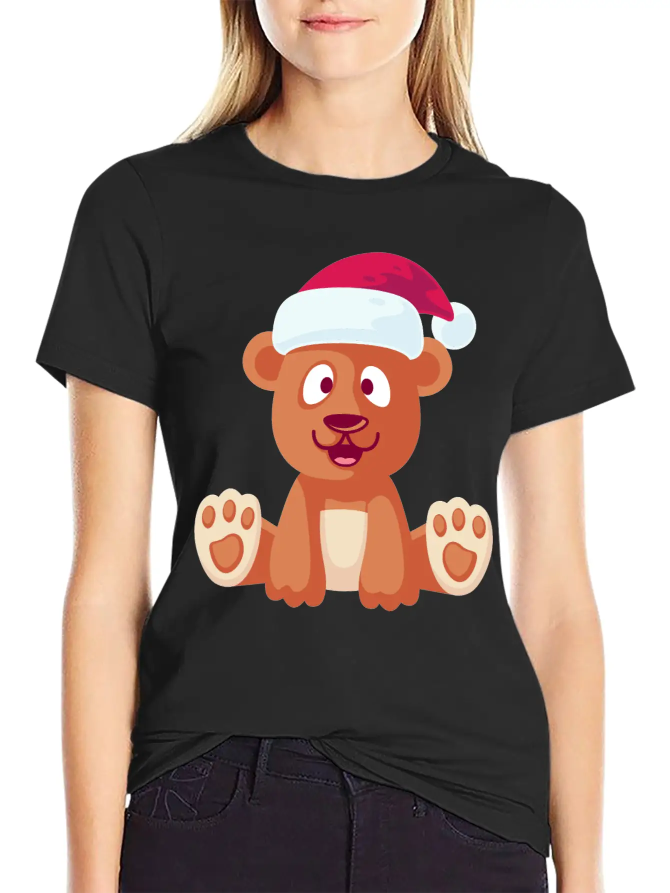 Bear Freexmas17mnr Soft Cotton Short Sleeve Tee – Unisex Wardrobe Staple