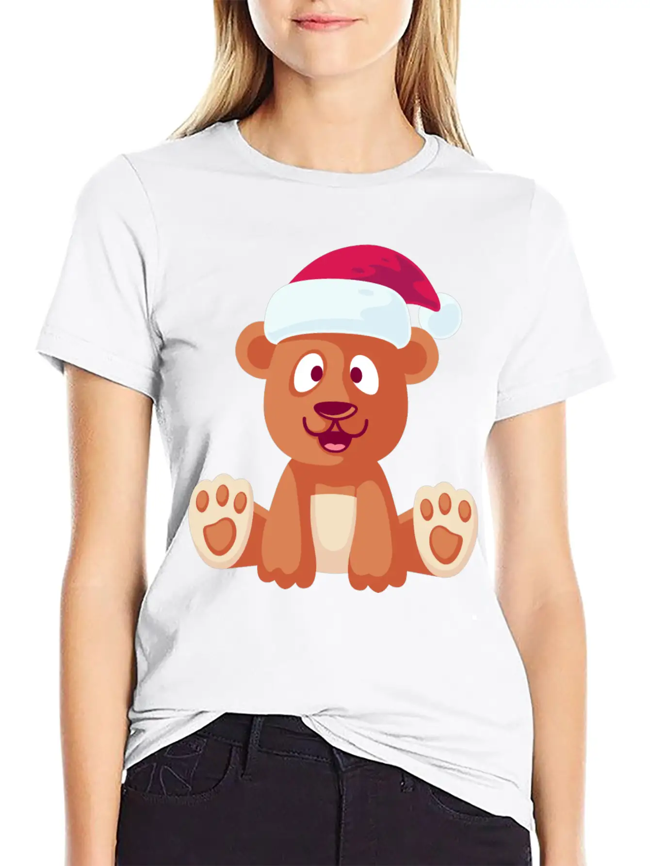 Bear Freexmas17mnr Soft Cotton Short Sleeve Tee – Unisex Wardrobe Staple