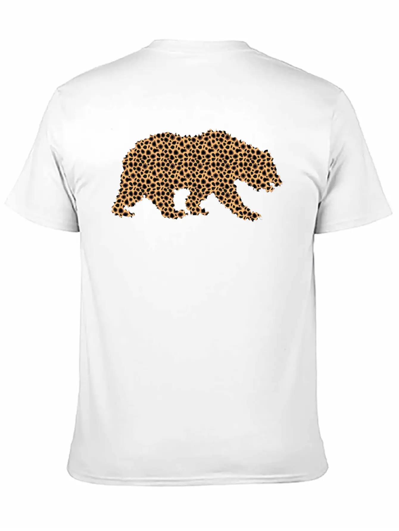 Bear Grizzly Exclusive Design Gift Graphic Artwork Unisex Casual T-Shirt ��� Clean Design For Daily Comfort