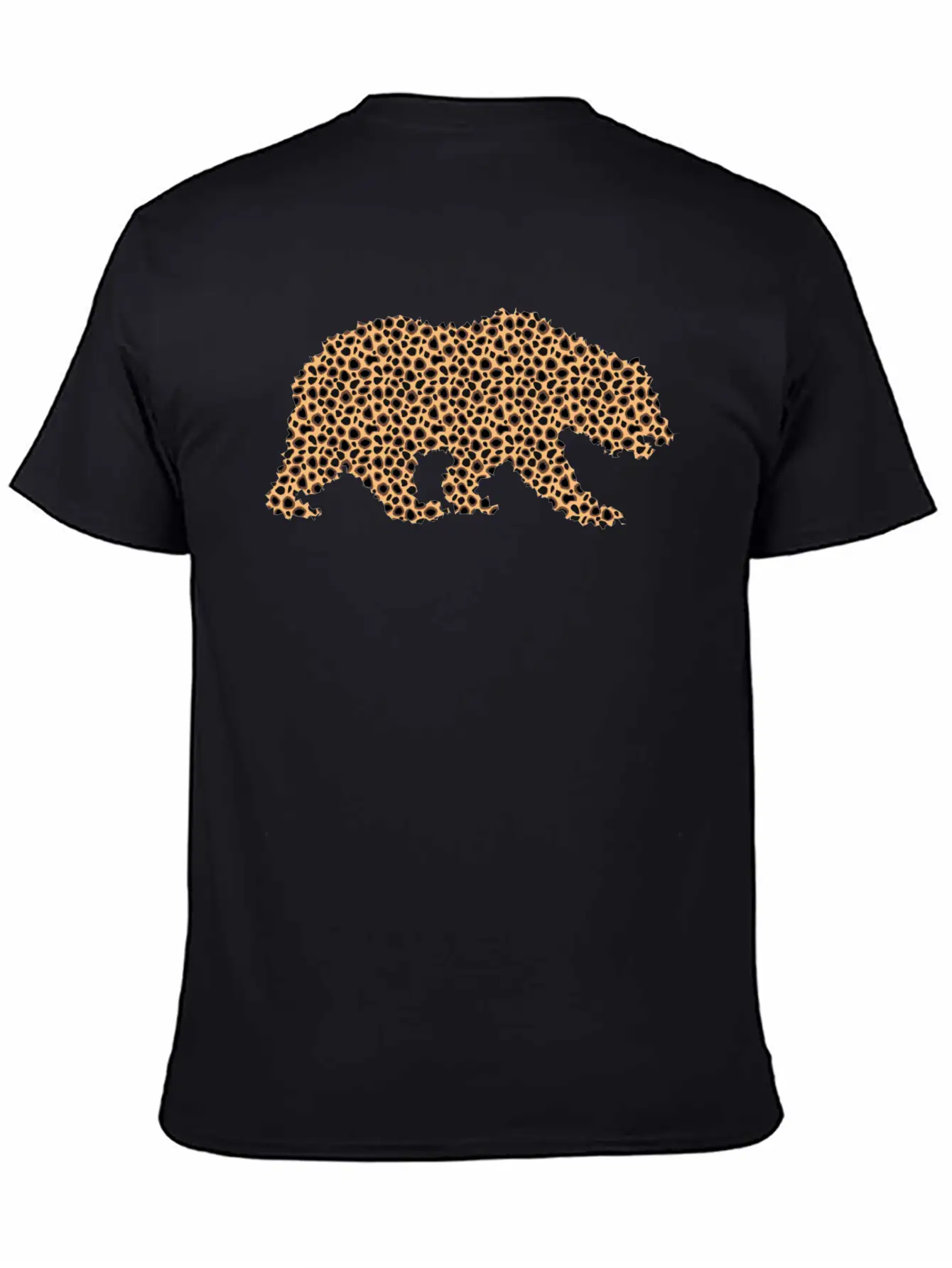 Bear Grizzly Exclusive Design Gift Graphic Artwork Unisex Casual T-Shirt ��� Clean Design For Daily Comfort
