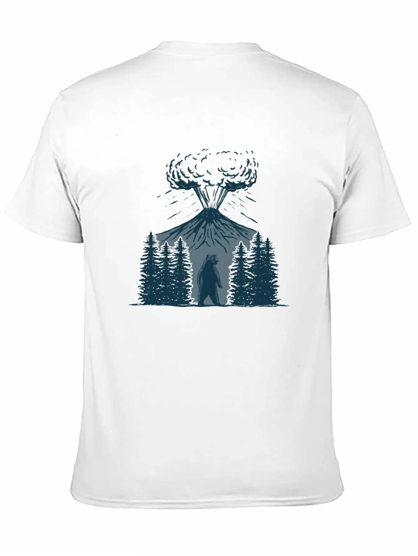 Bear Life Style Classic Fit Graphic Tee For Daily Comfort – Unisex Cotton Shirt