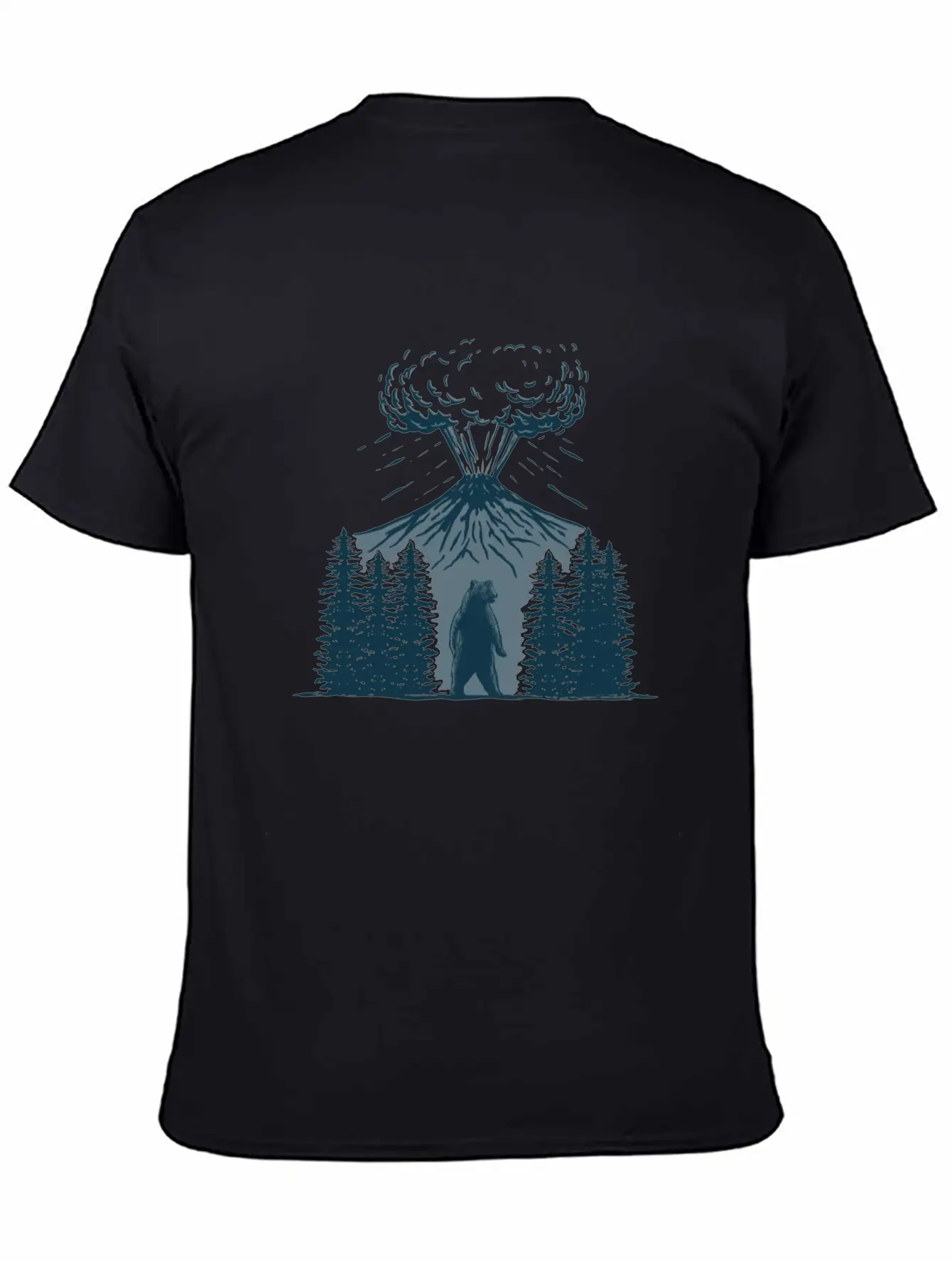Bear Life Style Classic Fit Graphic Tee For Daily Comfort – Unisex Cotton Shirt