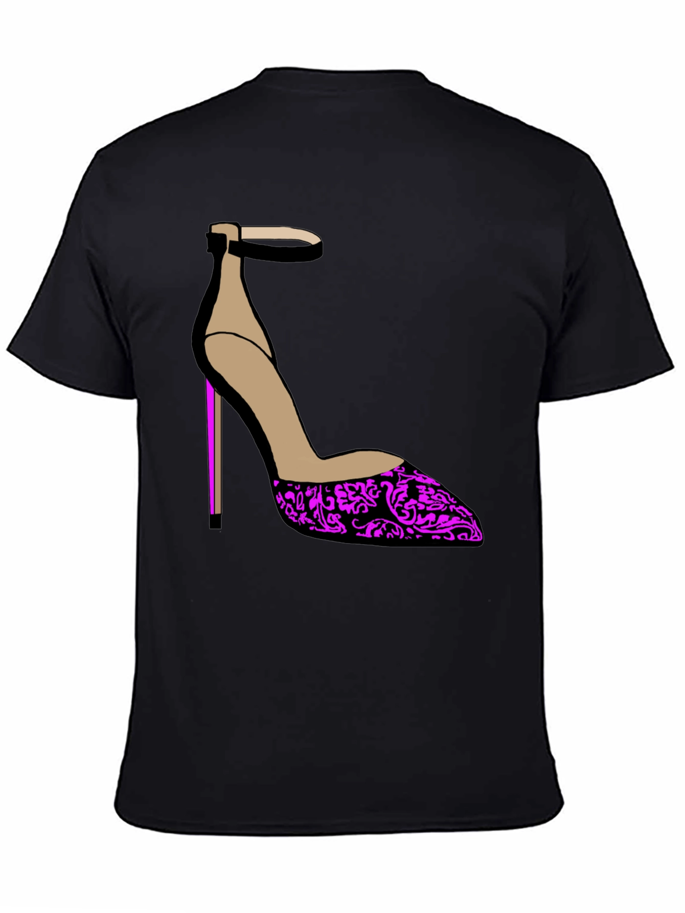 Stylish Heel Graphic Tee - Statement Fashion