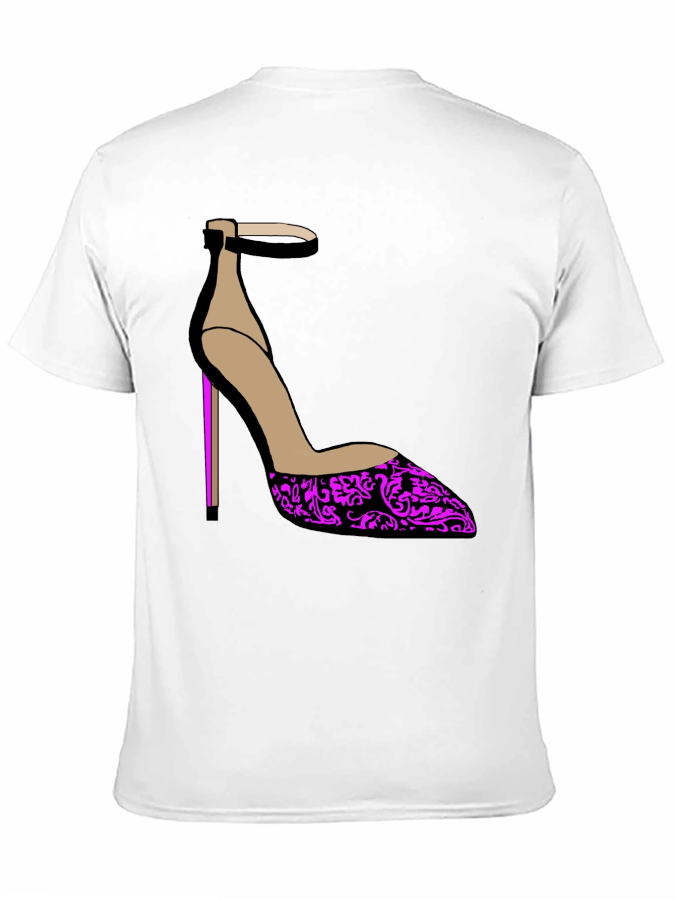 Stylish Heel Graphic Tee - Statement Fashion