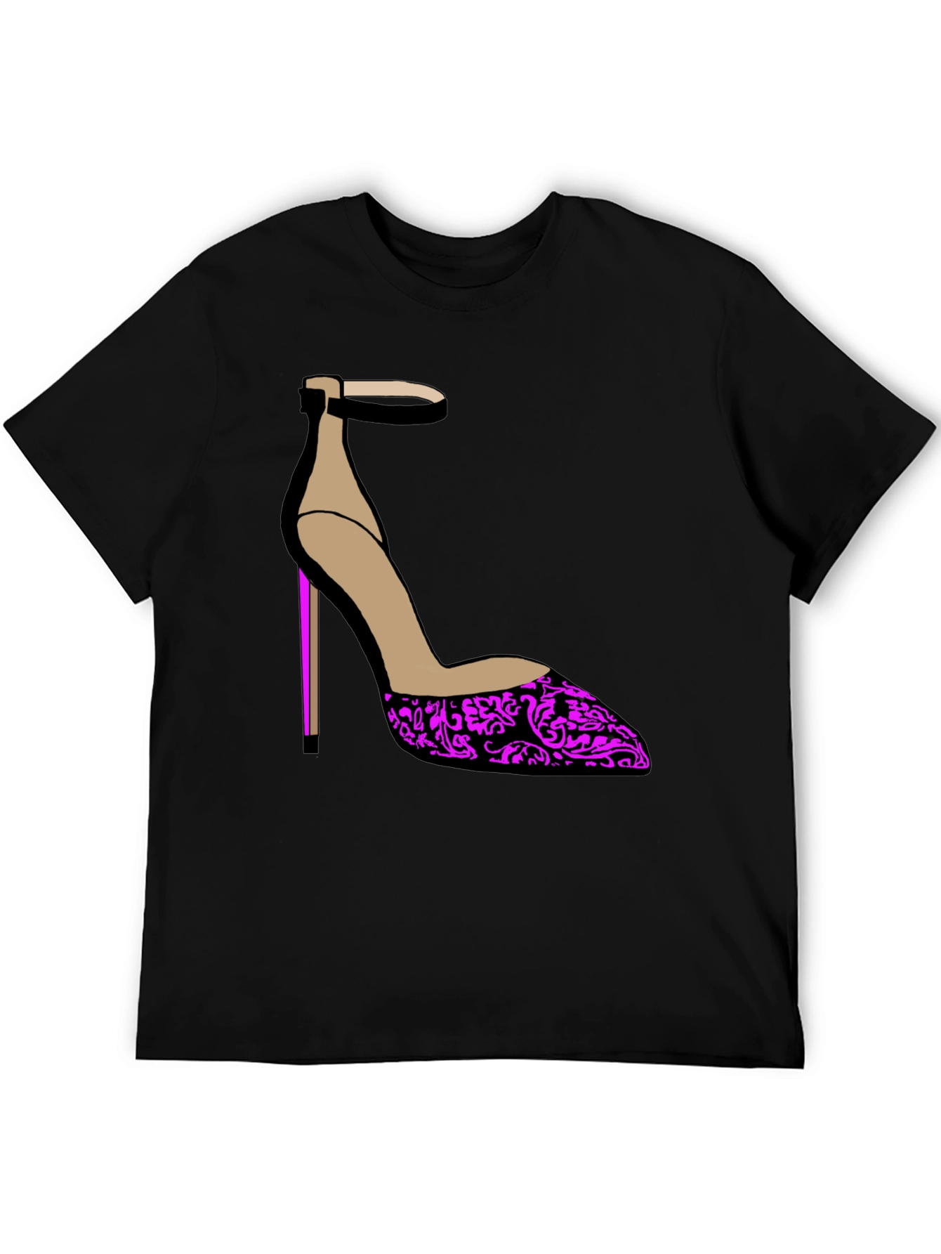 Stylish Heel Graphic Tee - Statement Fashion