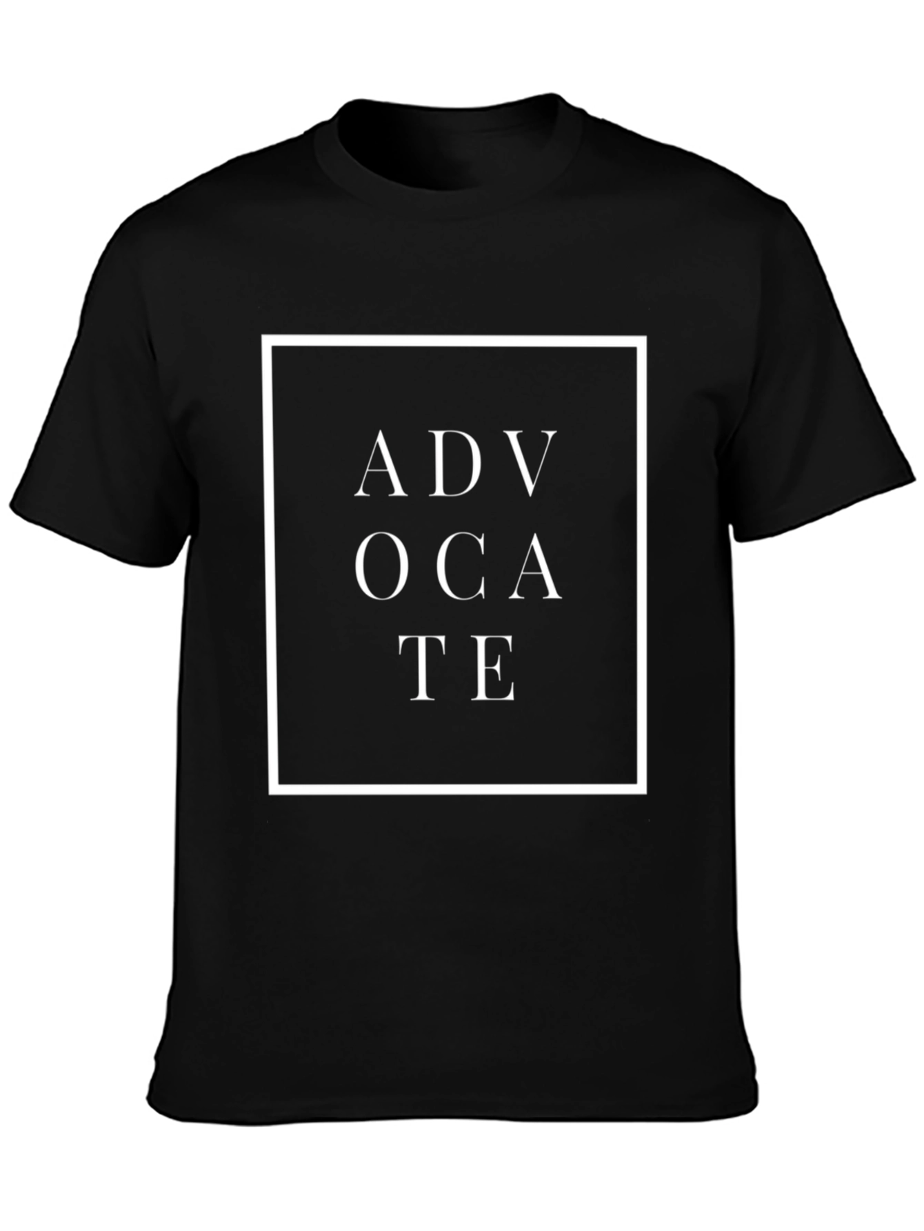Advocate Graphic Tee - Mens Black T-Shirt