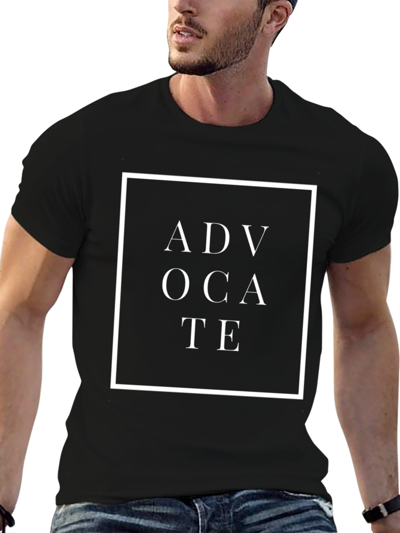 Advocate Graphic Tee - Mens Black T-Shirt