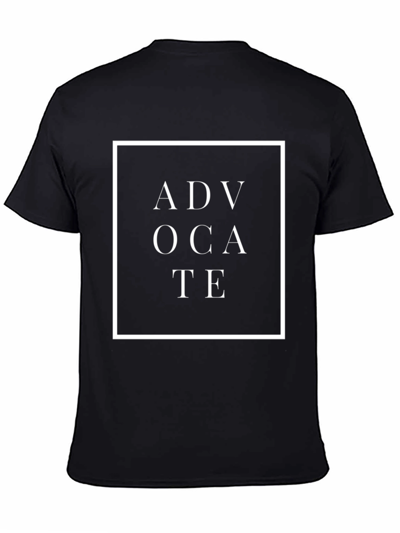 Advocate Graphic Tee - Mens Black T-Shirt