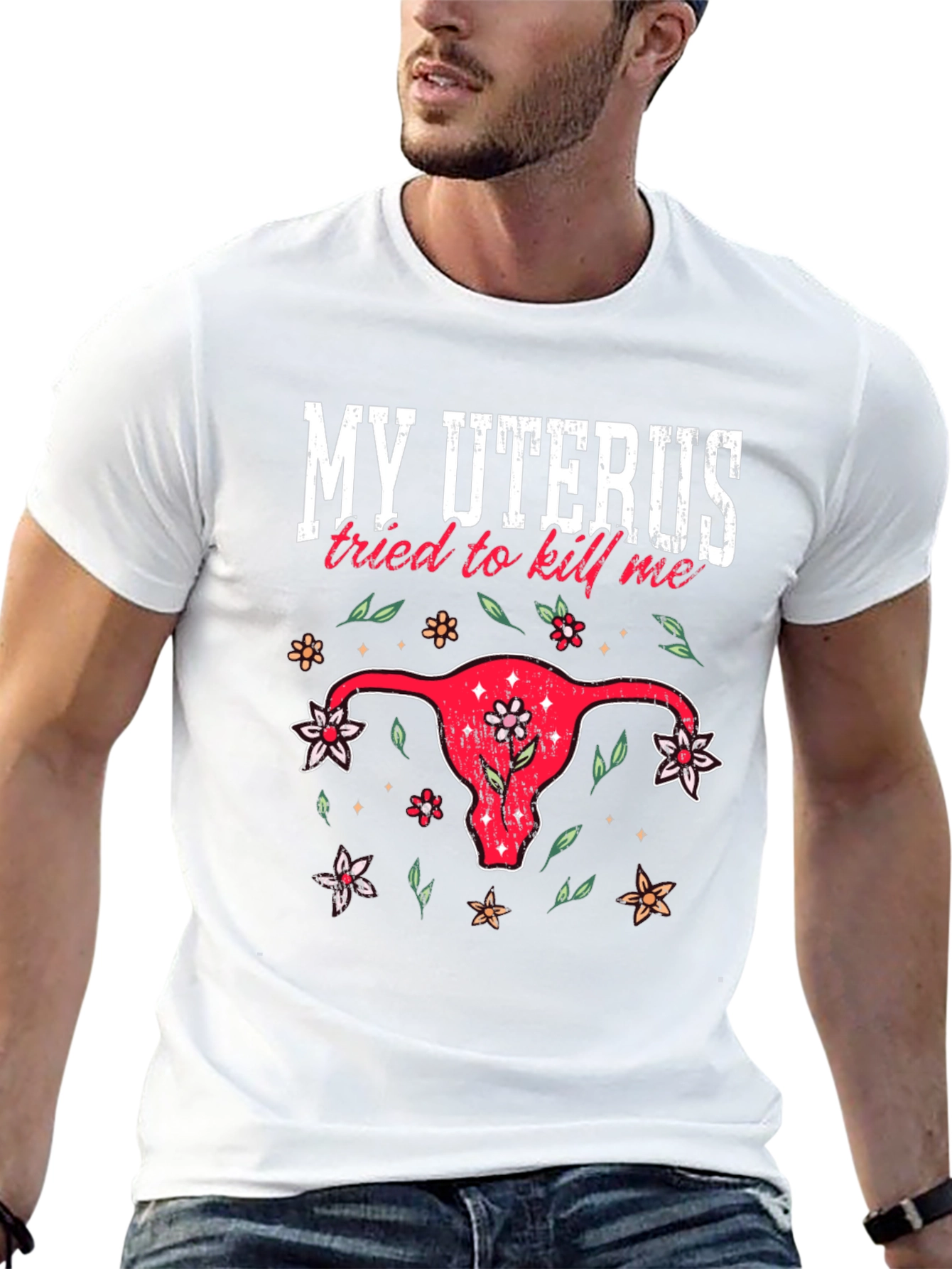 My Uterus Tried To Kill Me Graphic Tee