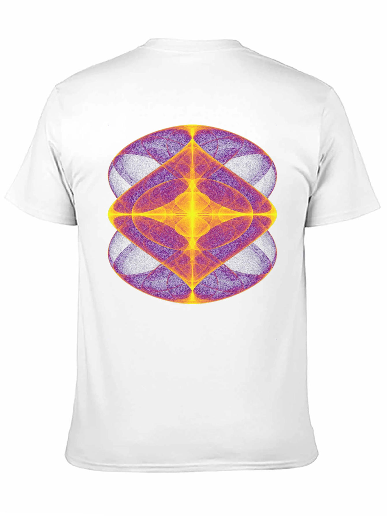 Abstract Geometric Graphic Black T-Shirt
