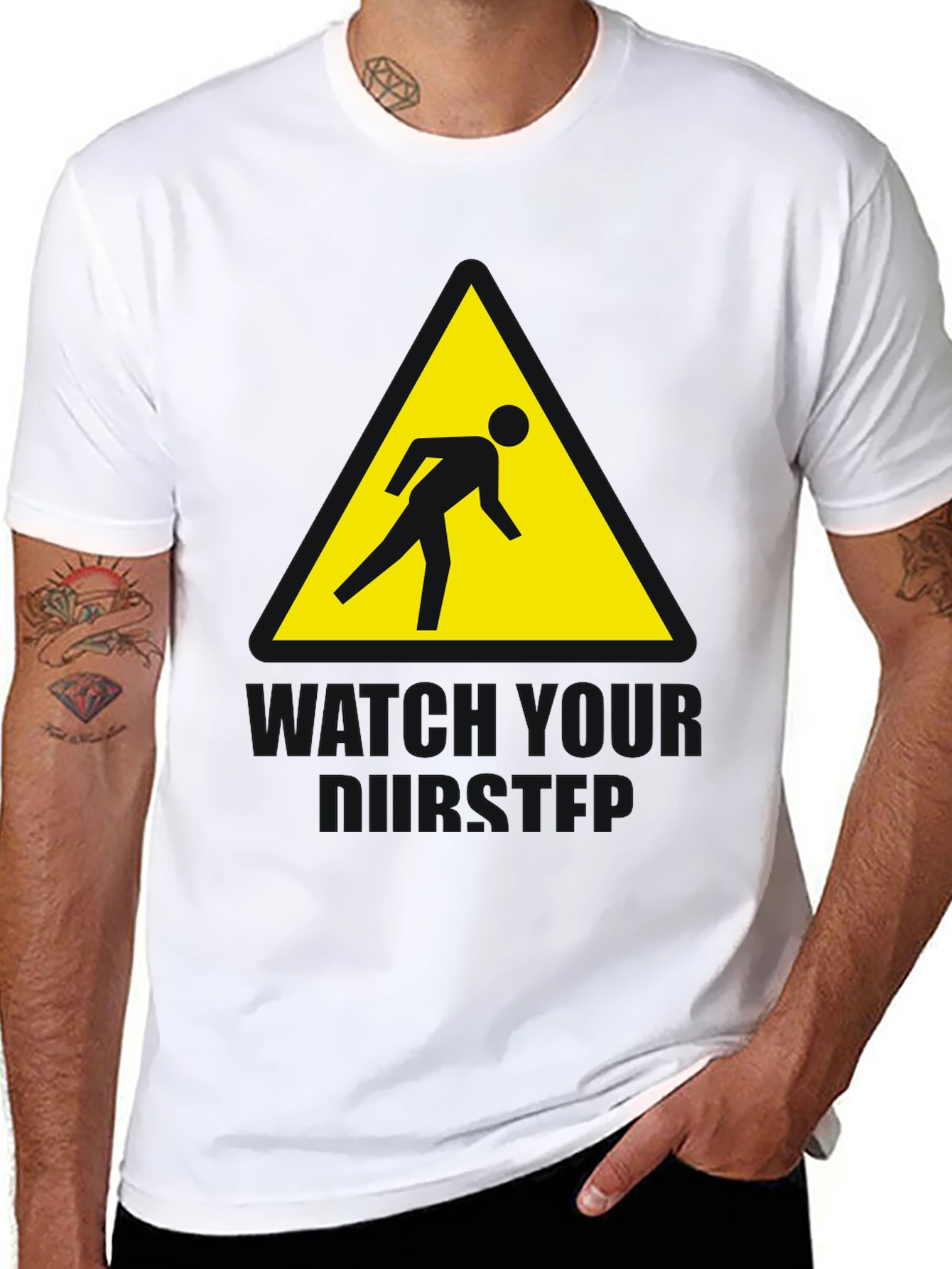 Watch Your Step Funny Graphic T-Shirt