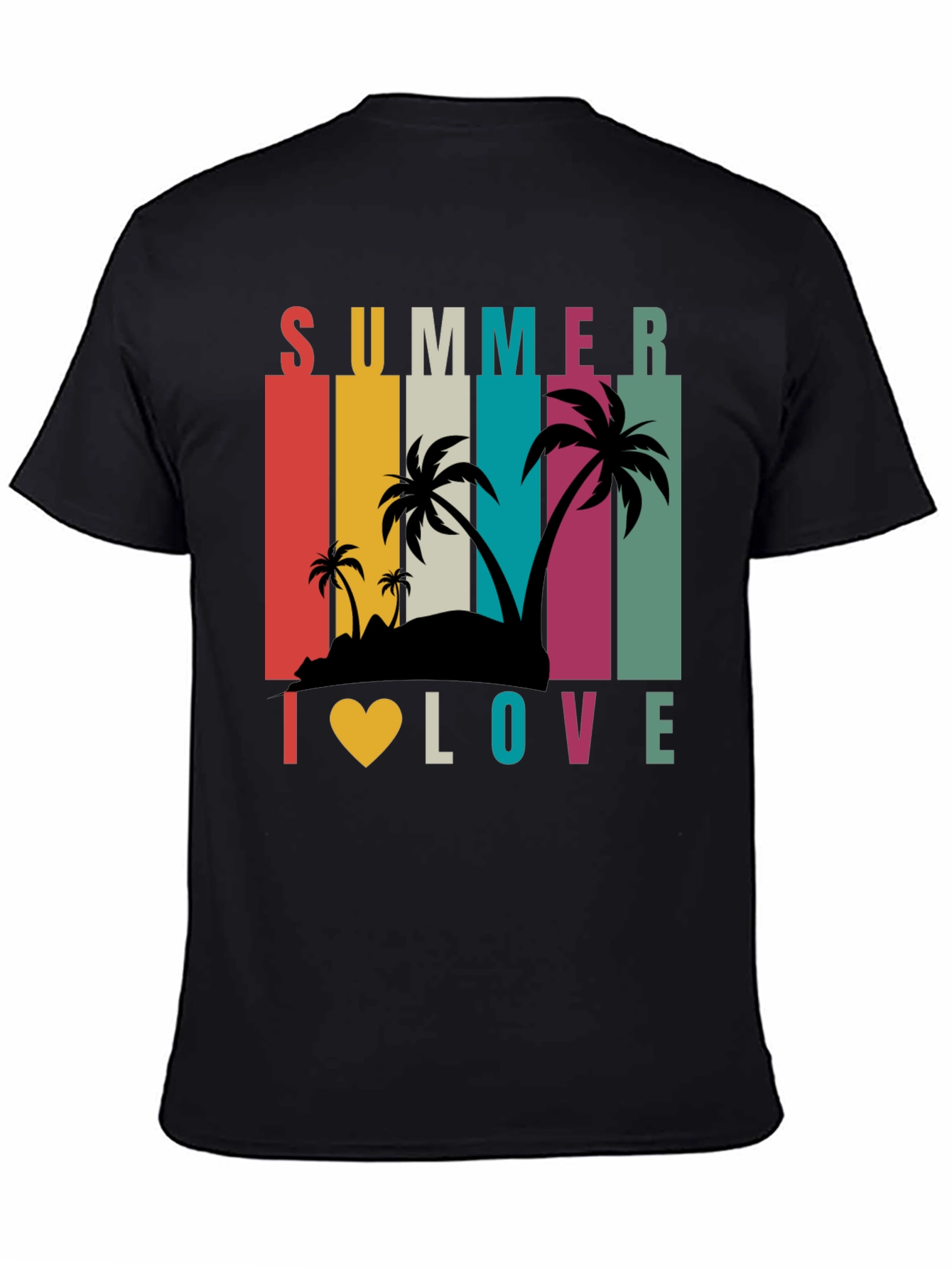 Summer I Love Retro T-Shirt