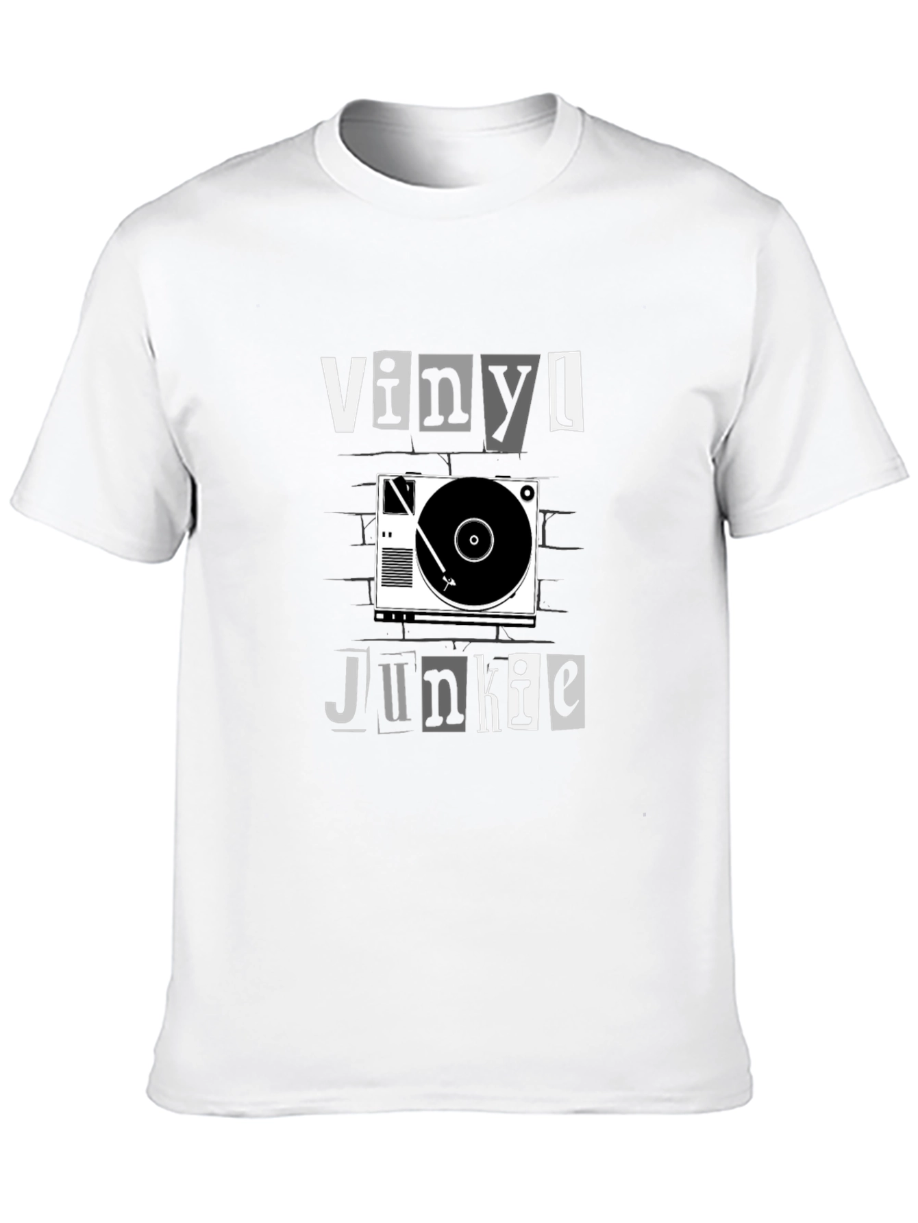 Vinyl Junkie Graphic Tee