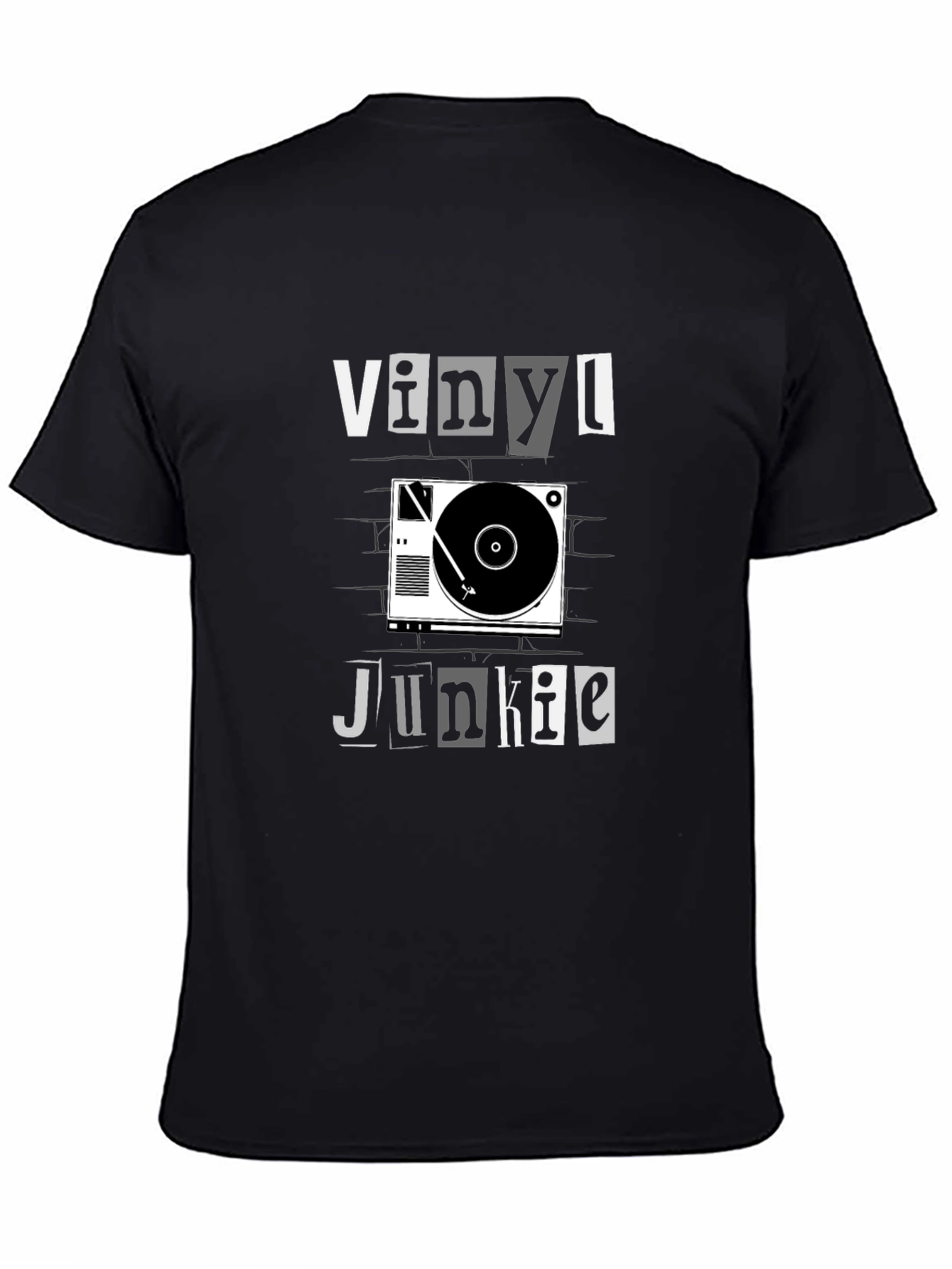 Vinyl Junkie Graphic Tee