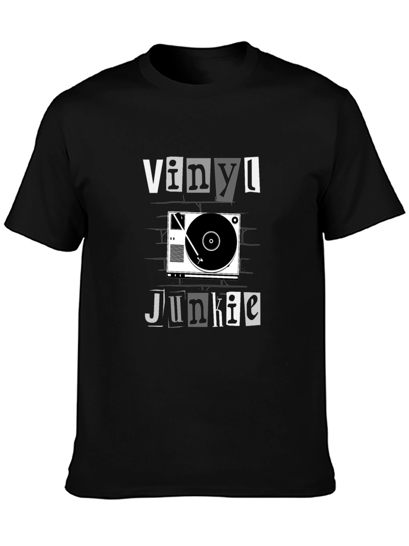 Vinyl Junkie Graphic Tee