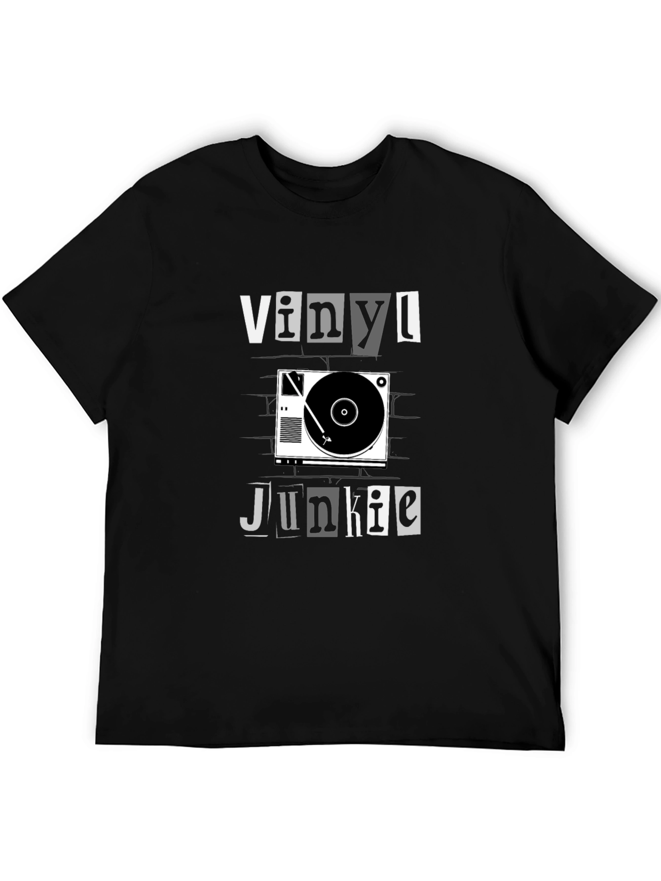 Vinyl Junkie Graphic Tee
