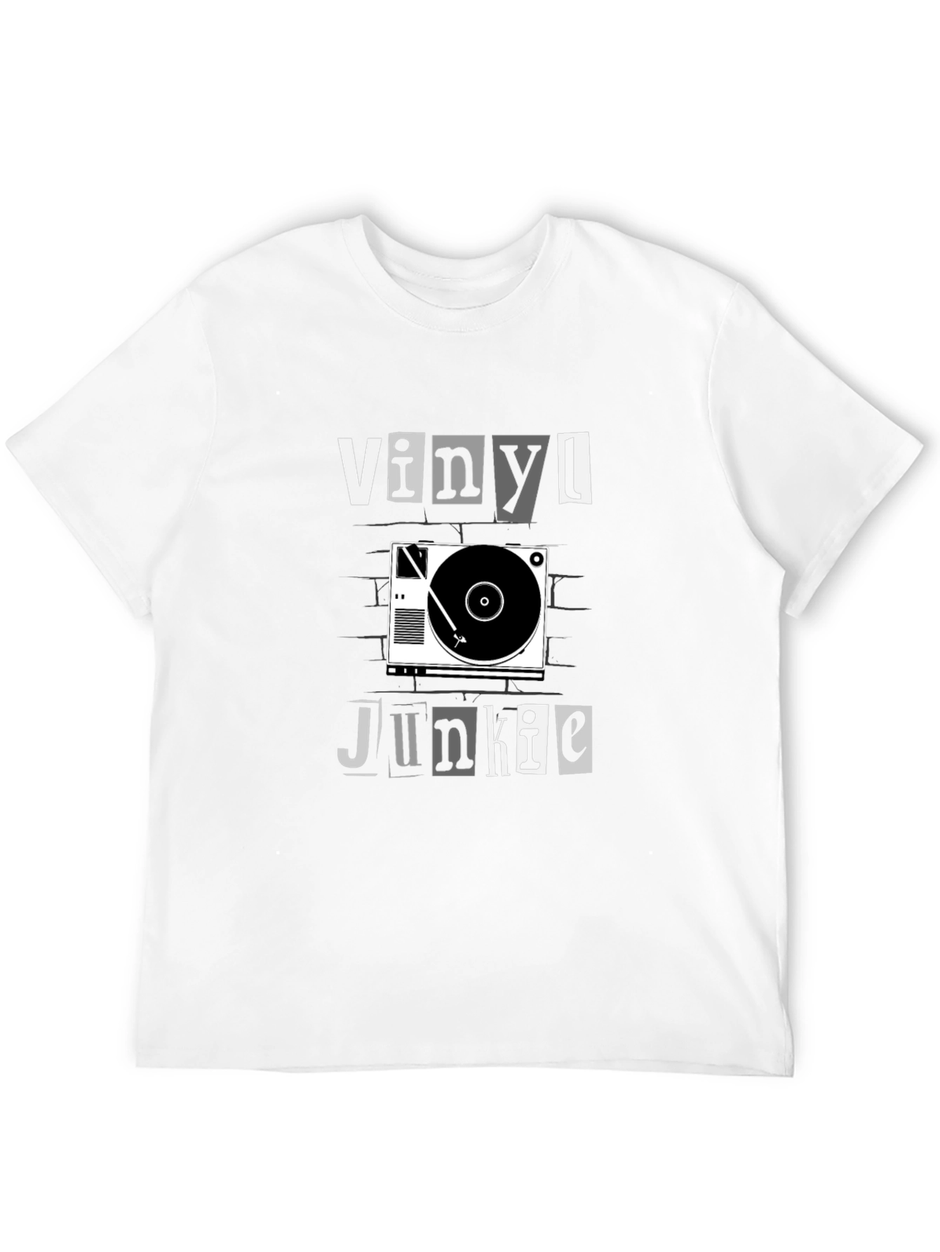 Vinyl Junkie Graphic Tee