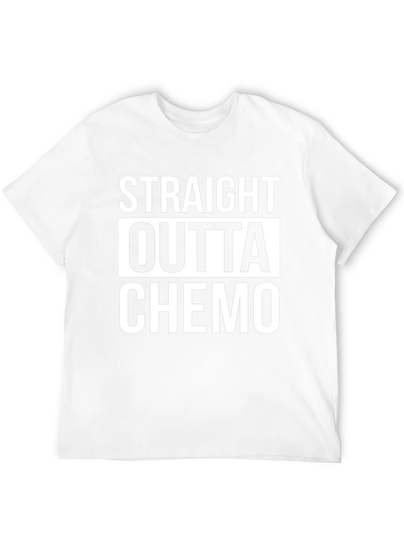Straight Outta Chemo Graphic Tee - Black