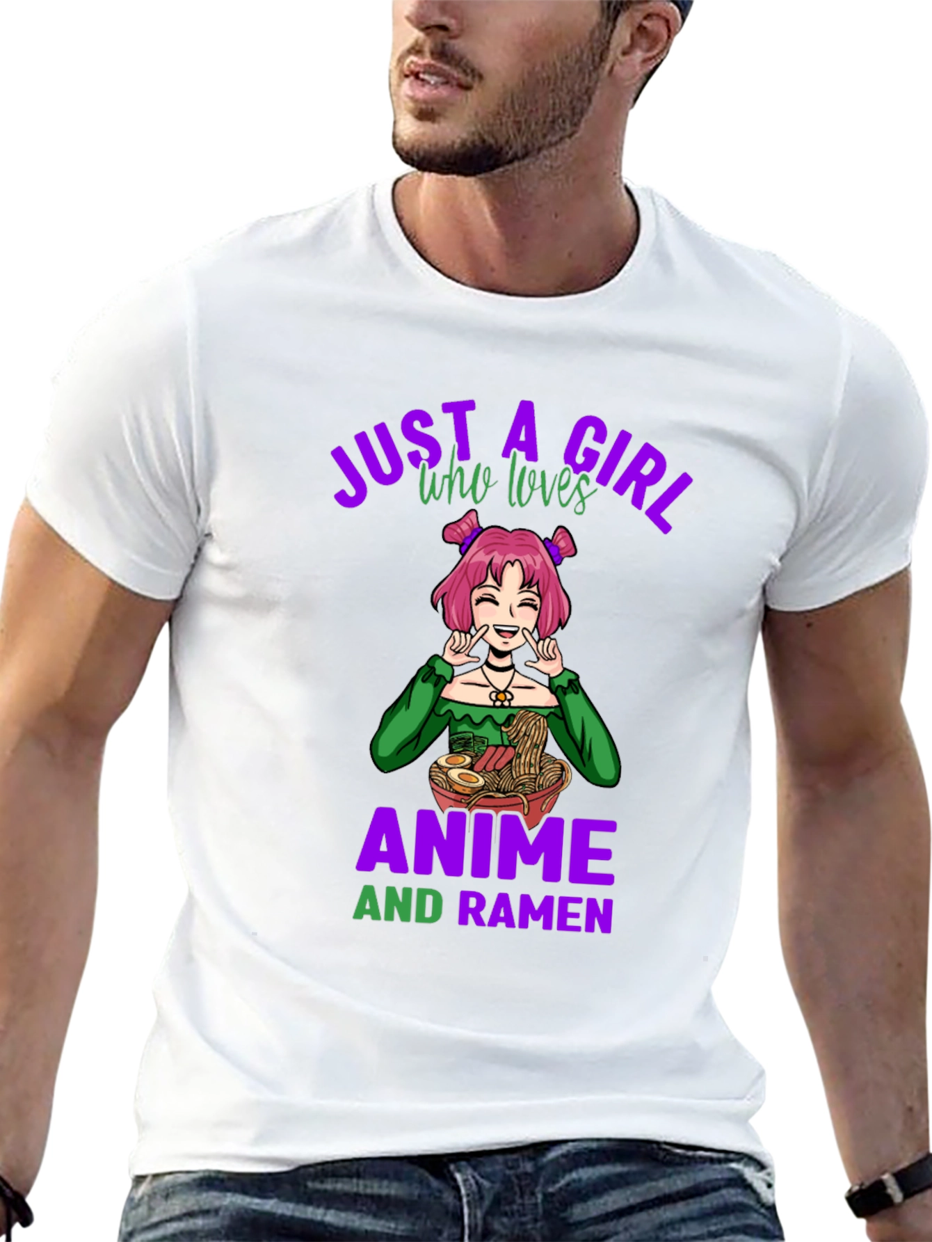 Anime & Ramen Lover T-Shirt
