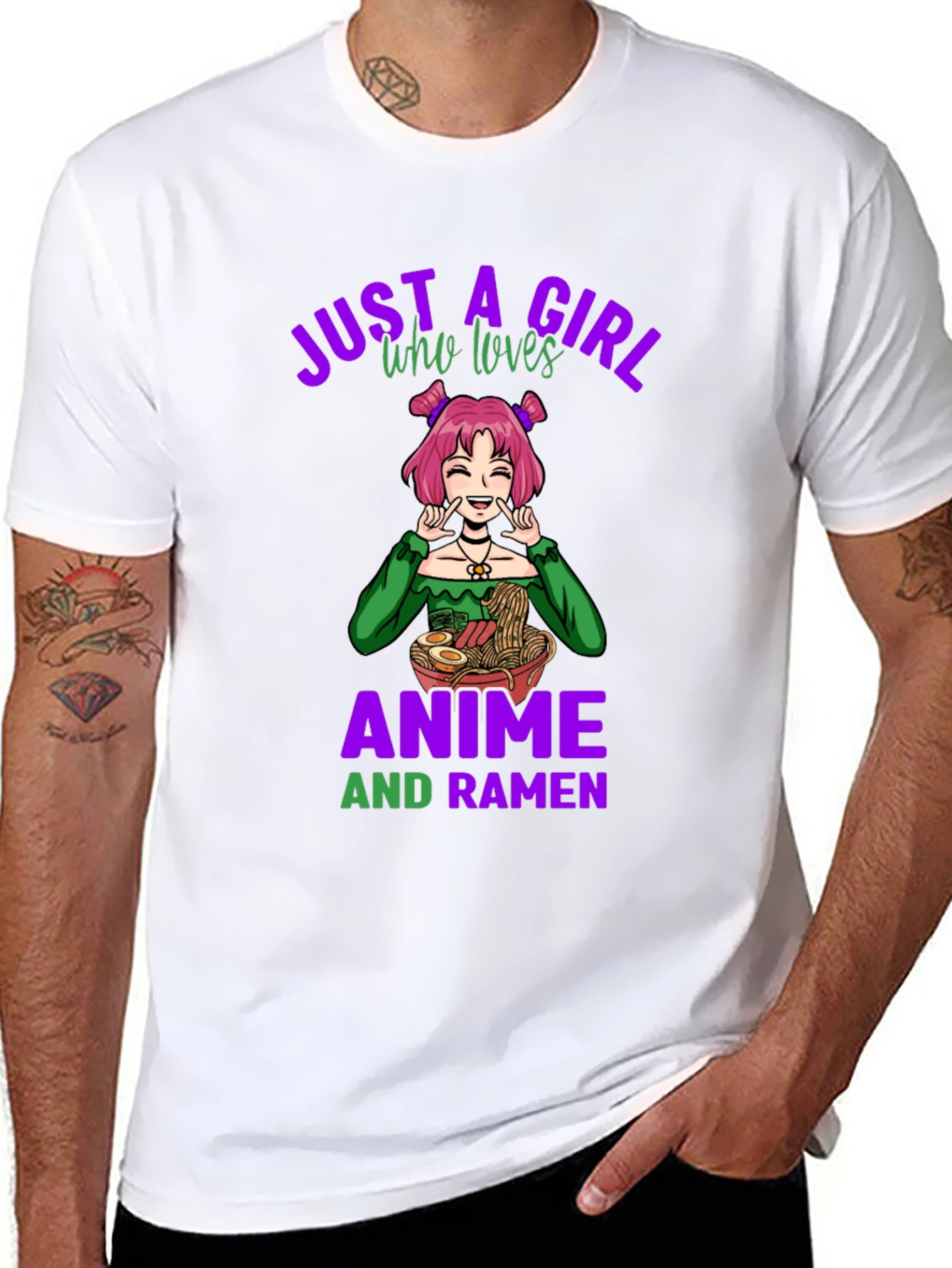 Anime & Ramen Lover T-Shirt