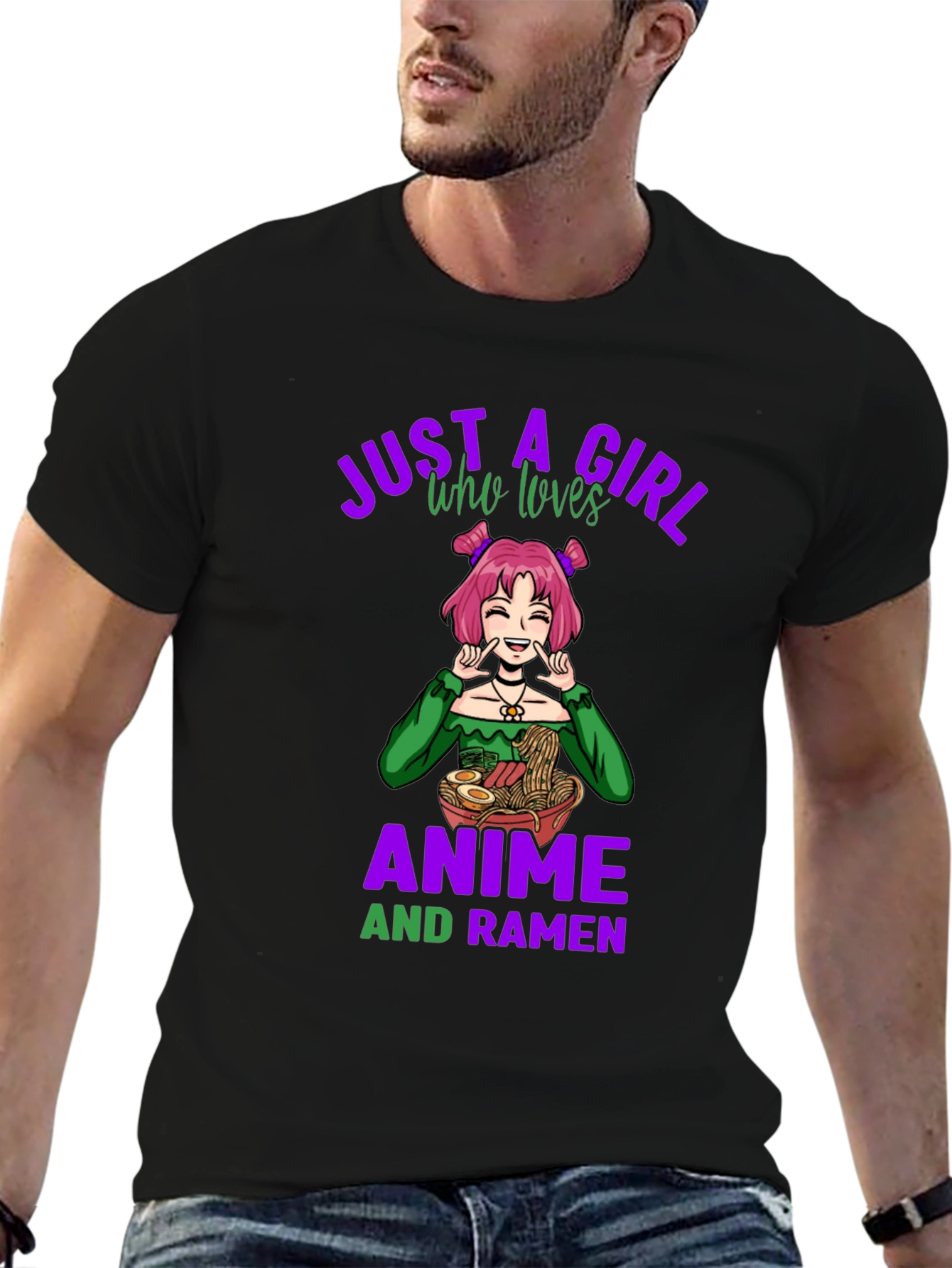 Anime & Ramen Lover T-Shirt