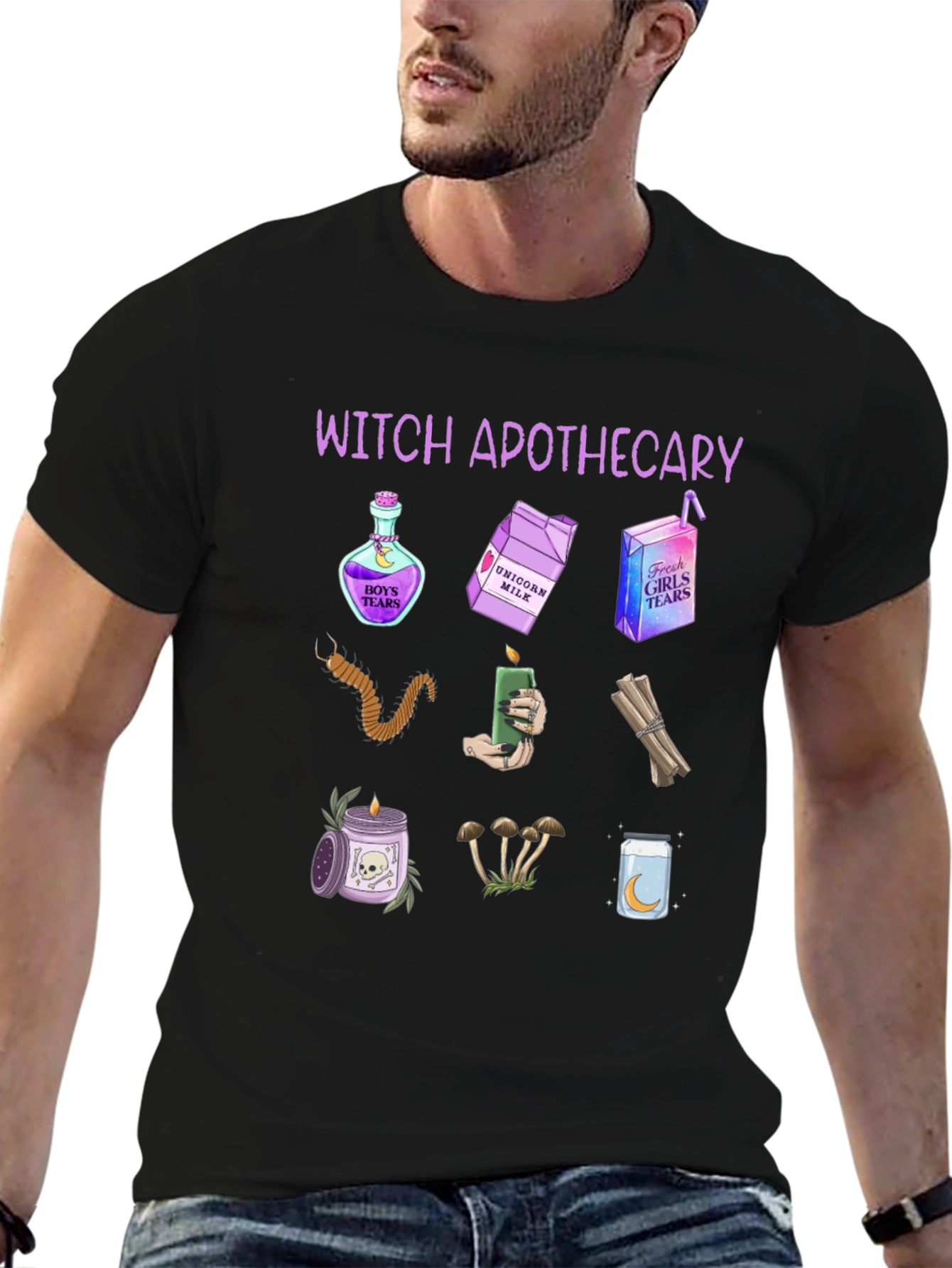 Witch Apothecary Graphic T-Shirt