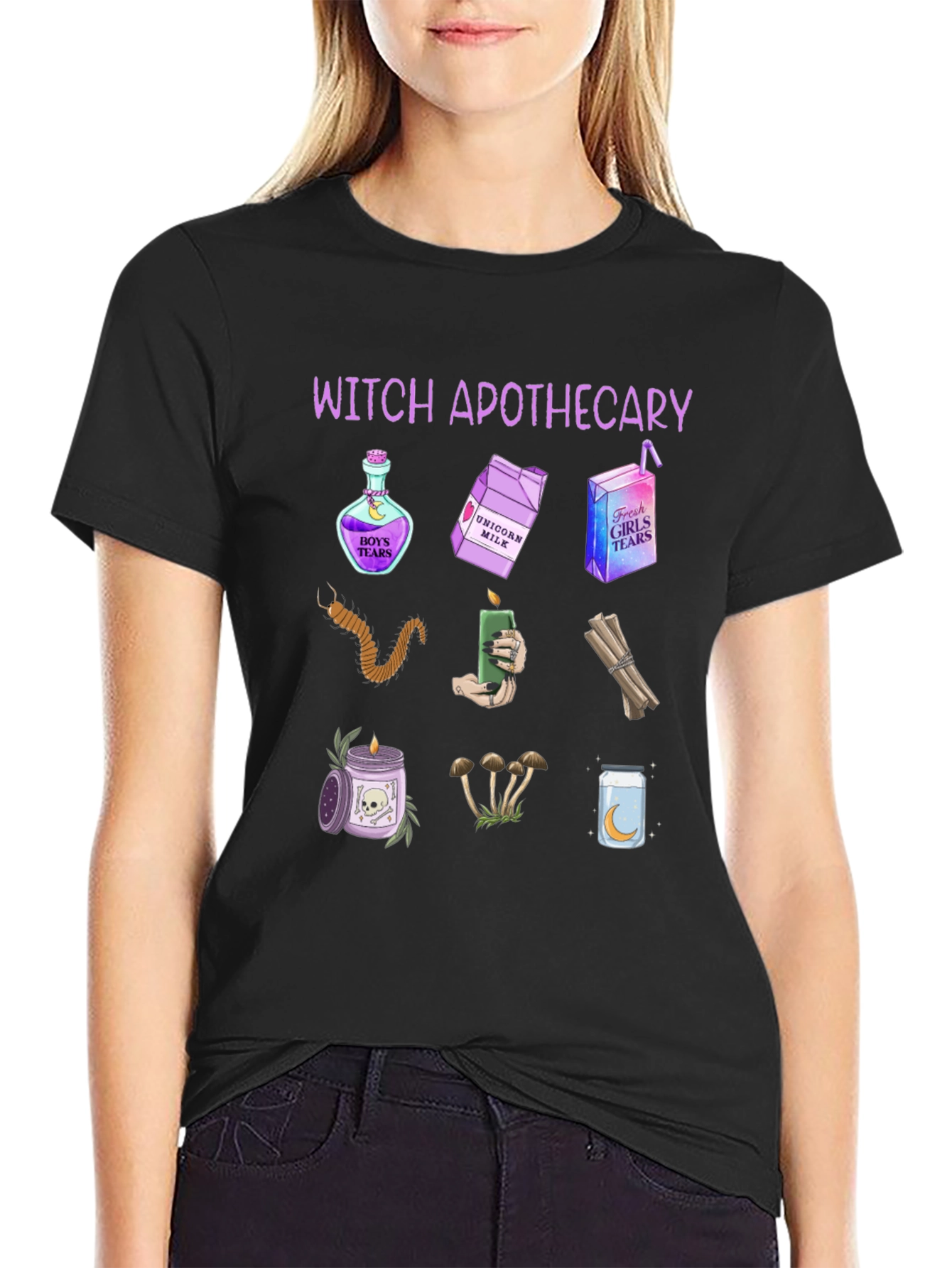 Witch Apothecary Graphic T-Shirt