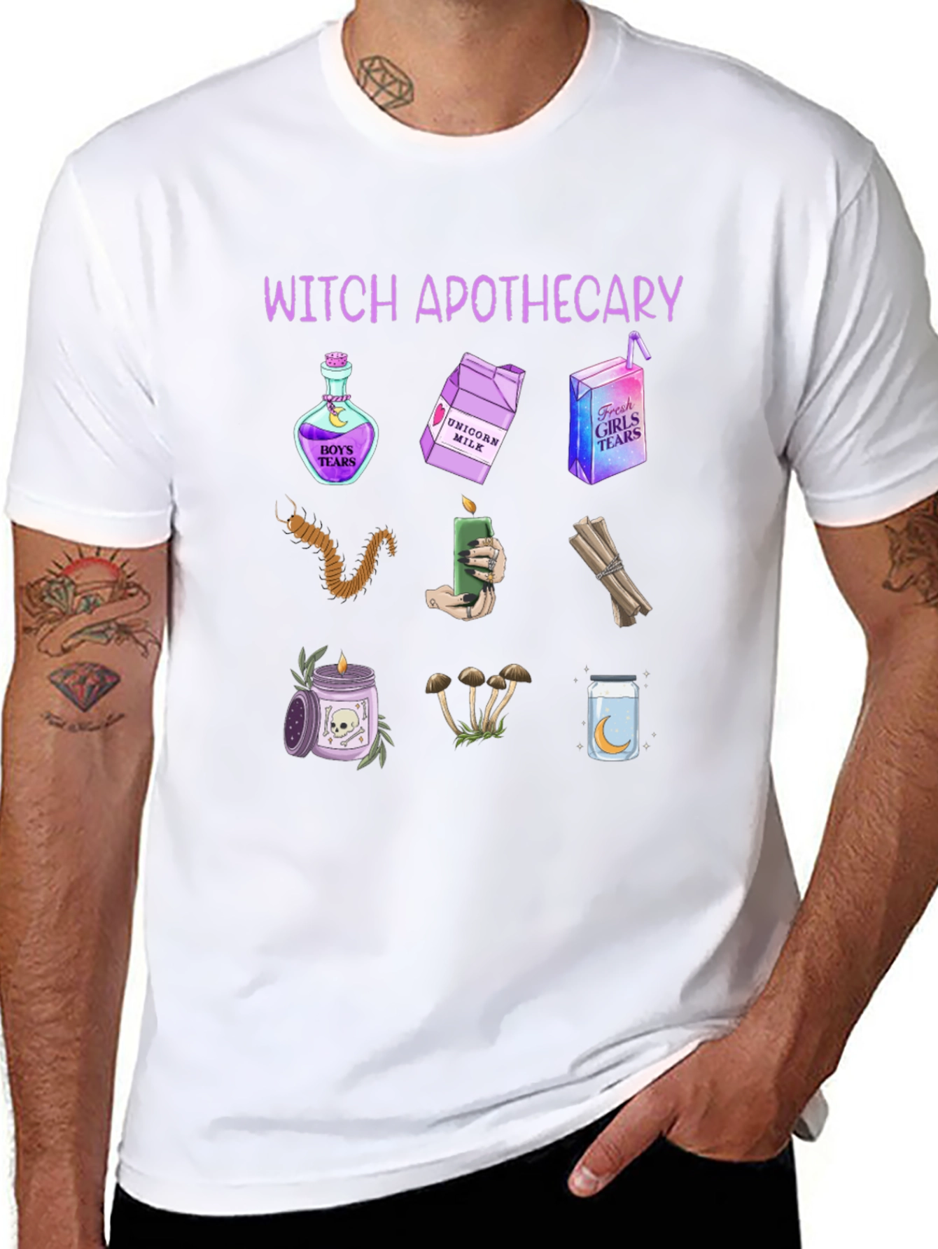 Witch Apothecary Graphic T-Shirt