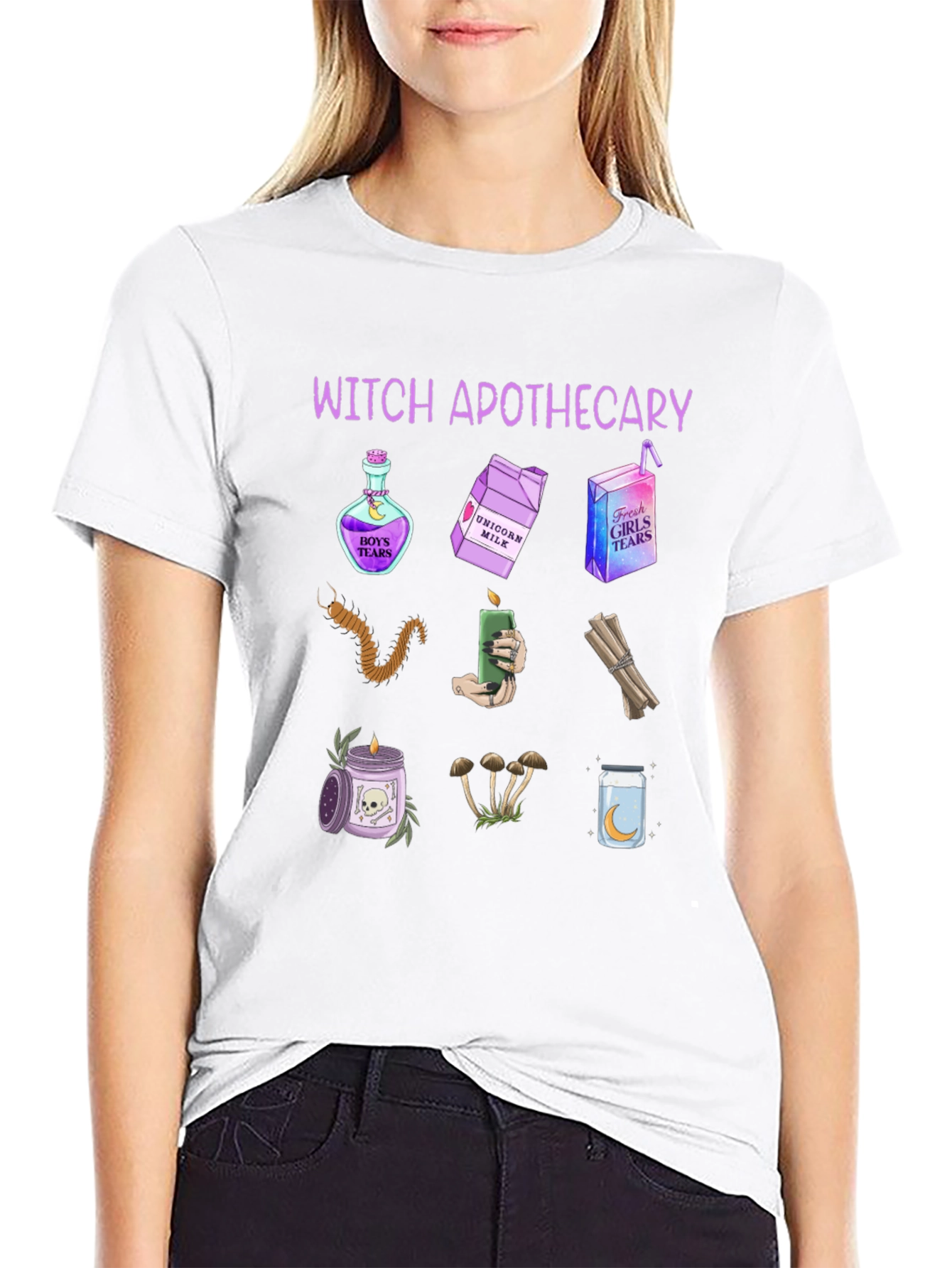 Witch Apothecary Graphic T-Shirt