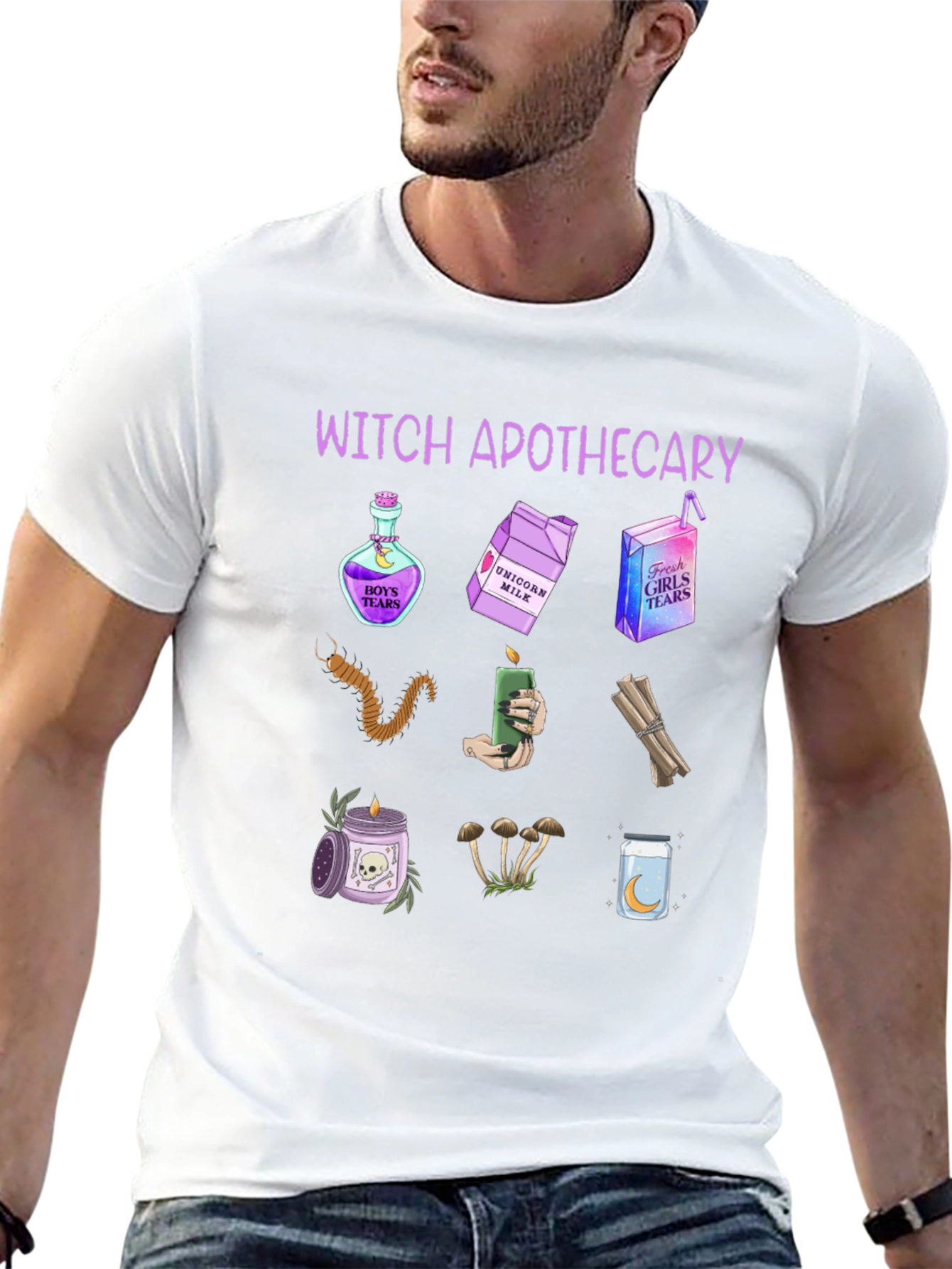 Witch Apothecary Graphic T-Shirt