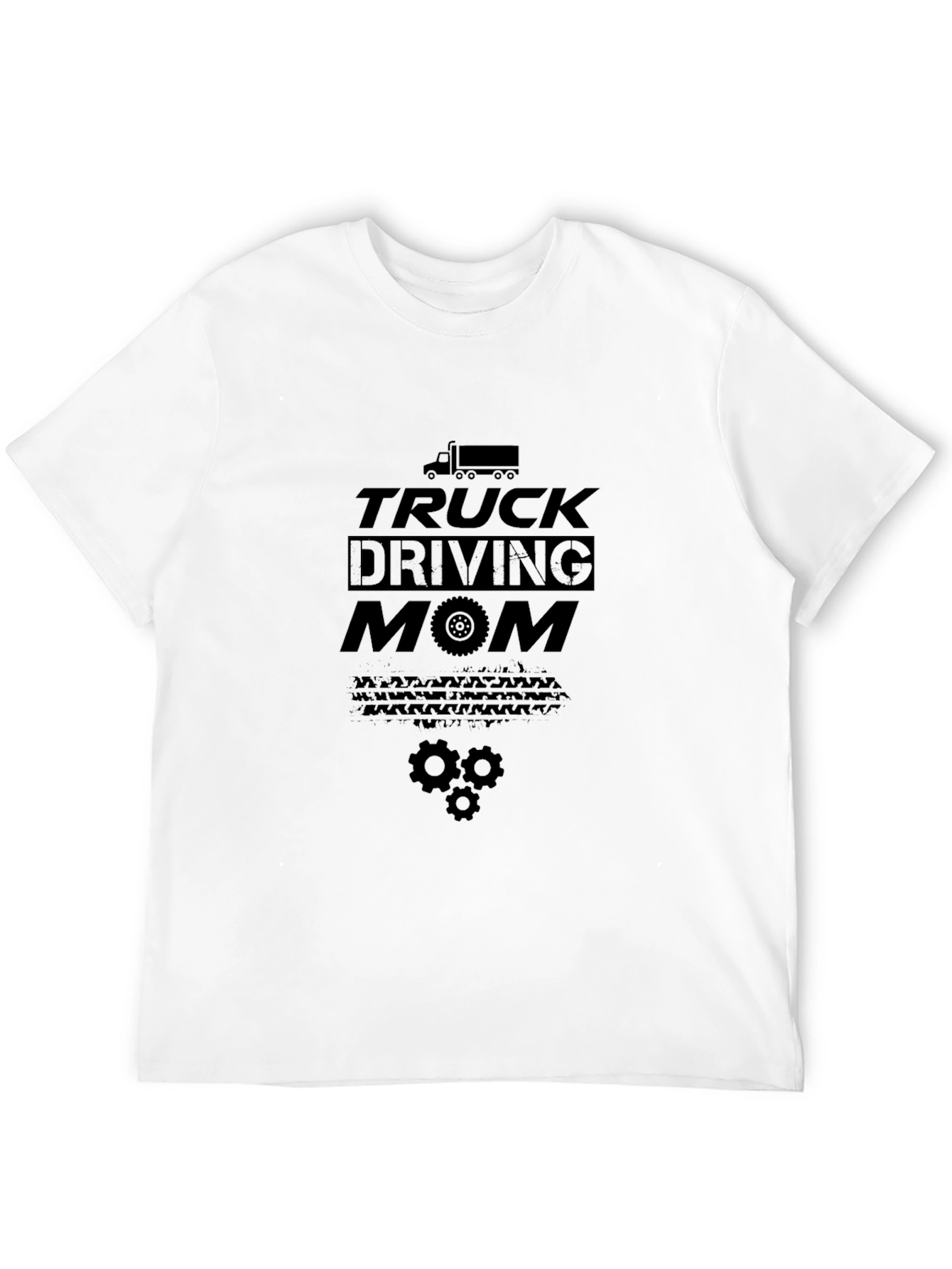 Truck Driving Mom Graphic T-Shirt
