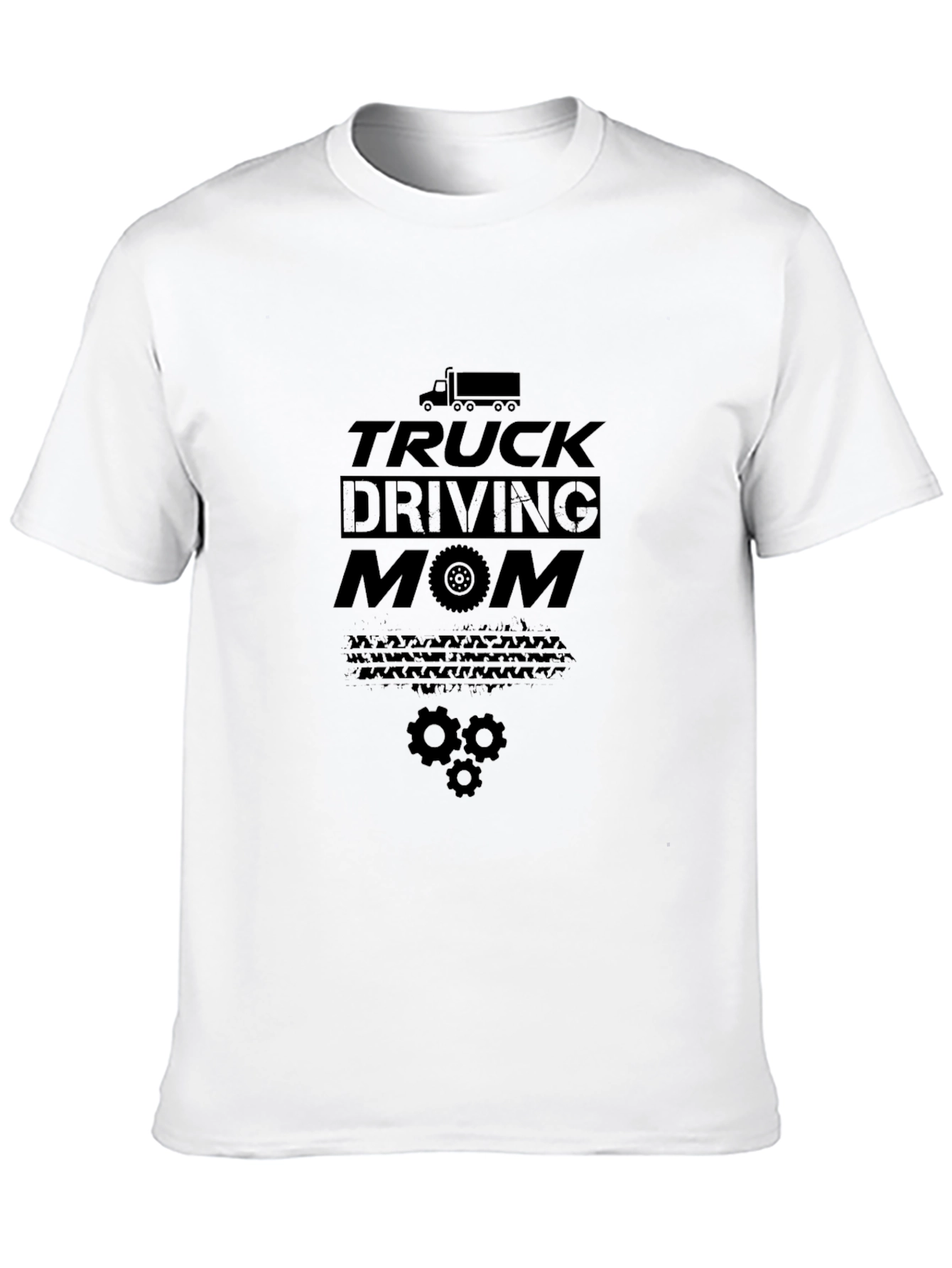 Truck Driving Mom Graphic T-Shirt