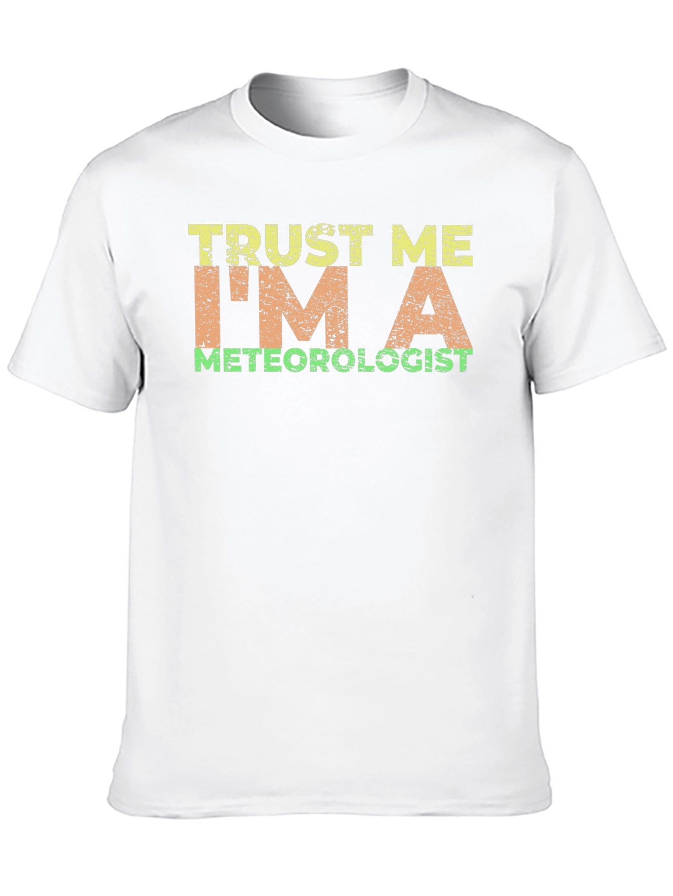 Trust Me Im A Meteorologist Black T-Shirt