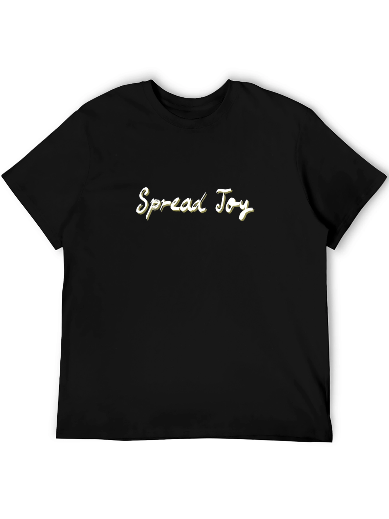 Spread Joy Black T-Shirt - Stylish & Comfortable