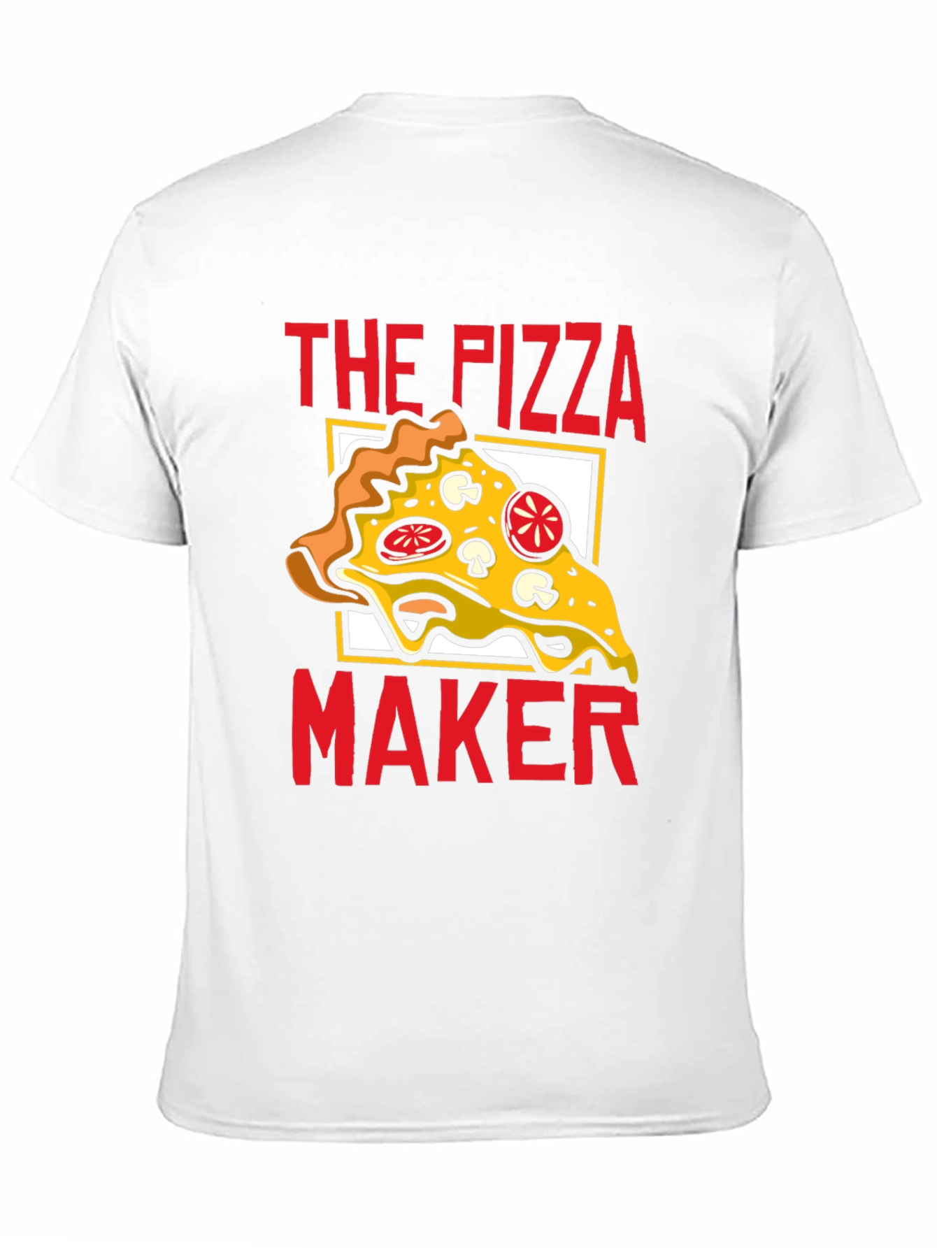 The Pizza Maker Graphic Tee - Foodie T-Shirt